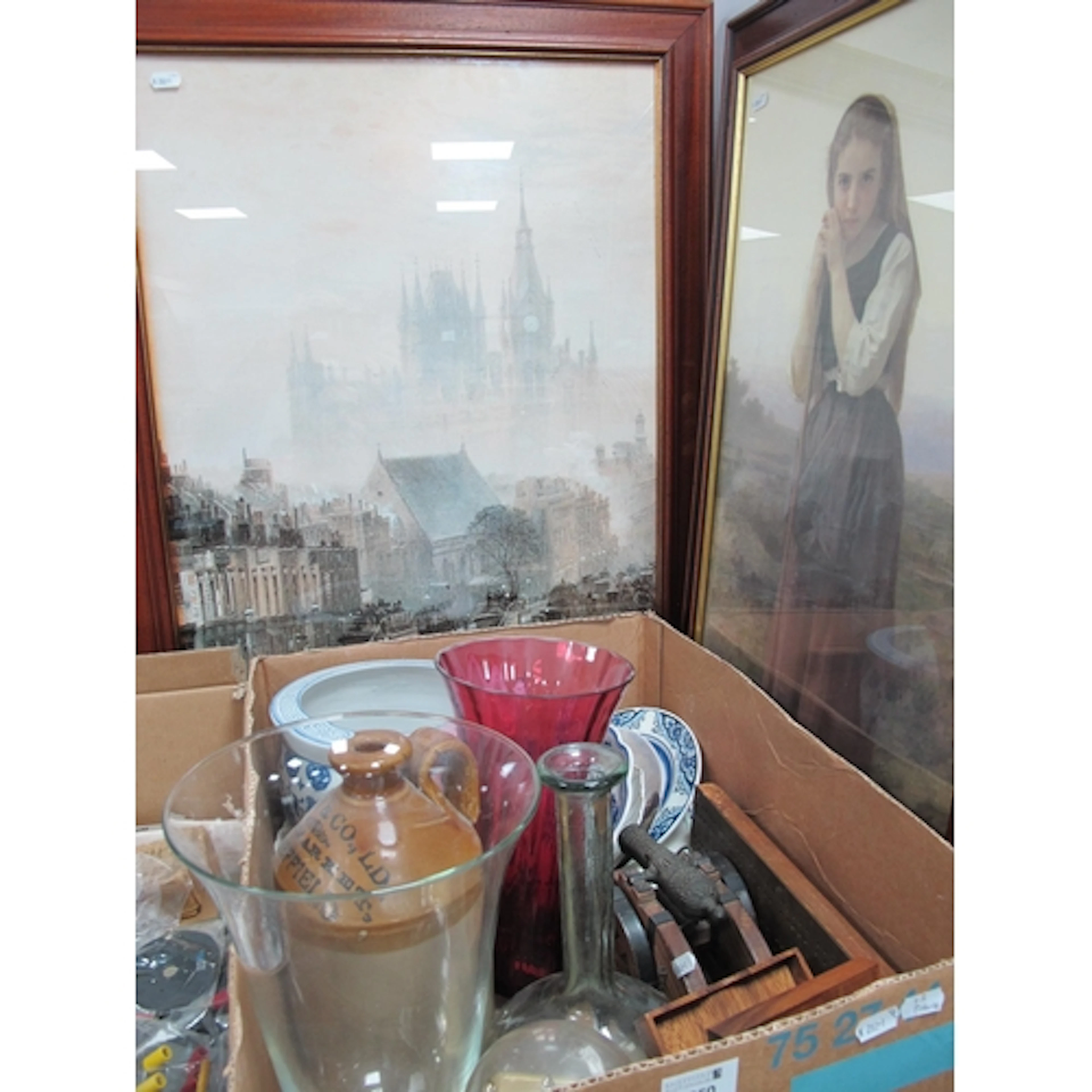 Mixed collectables, including framed limited edition "Grand ...