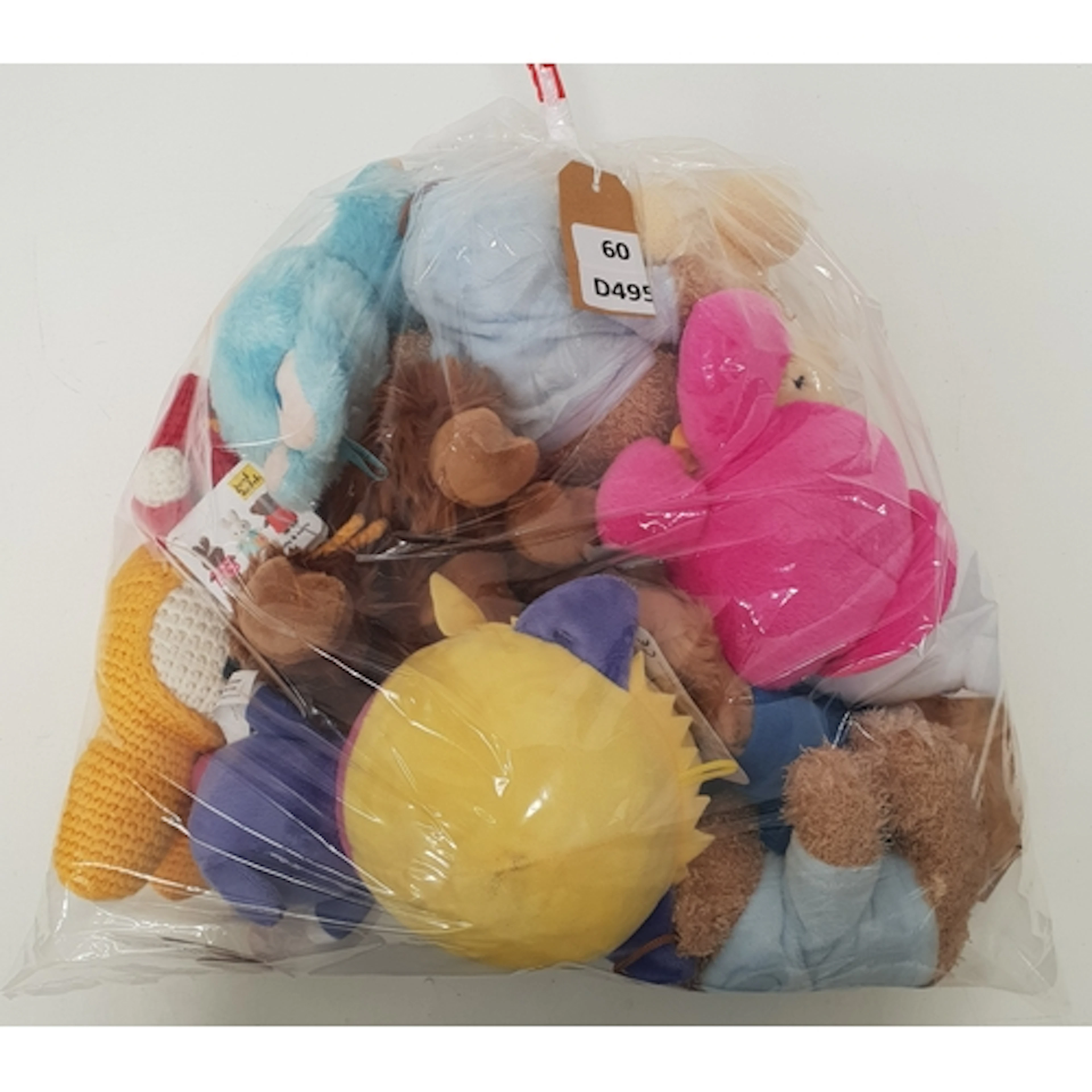 SELECTION OF TEN SOFT TOYS including Hello Kitty, Miffy, Nek...
