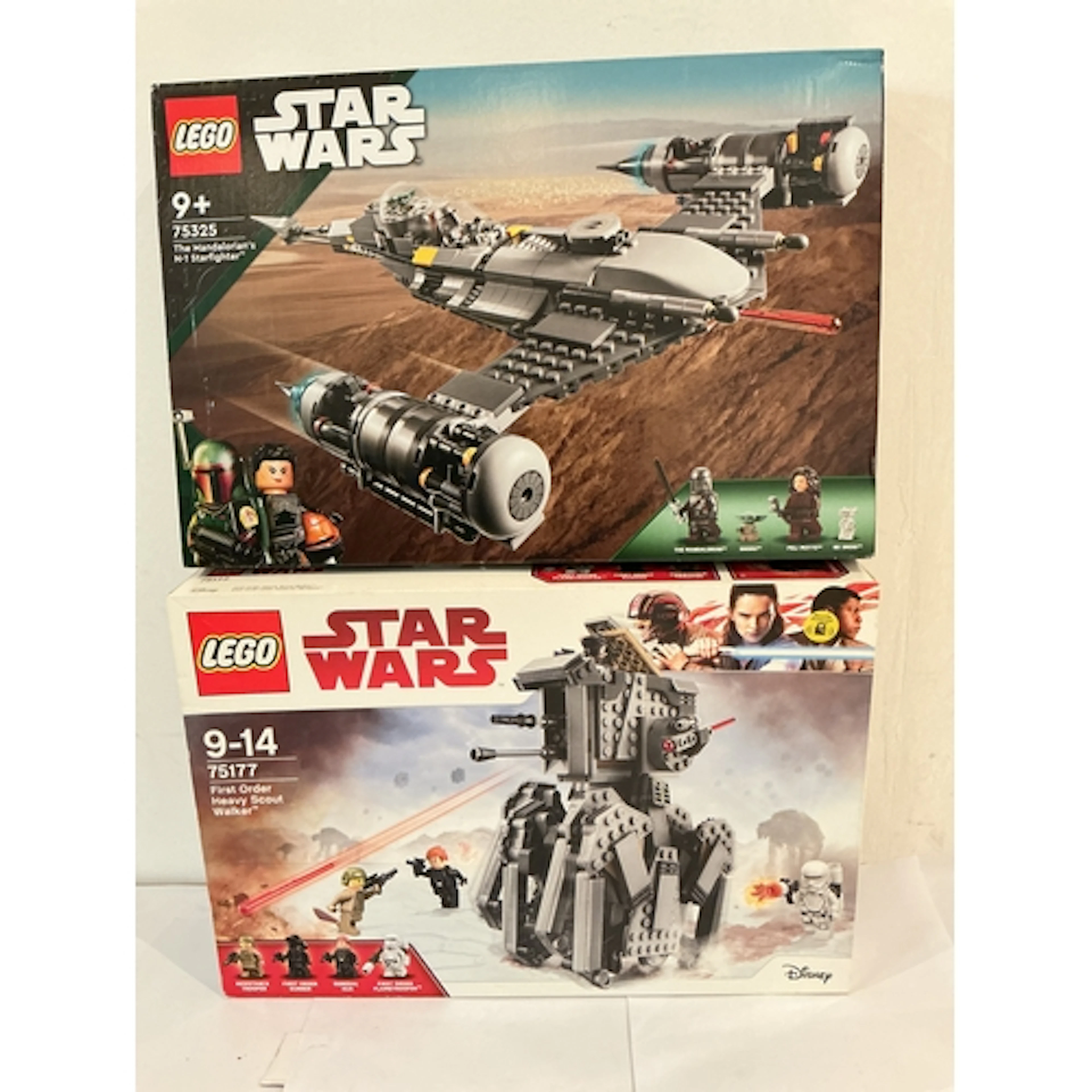 2 Boxed And Sealed Lego Star Wars Sets The Mandalorians N-1 ...