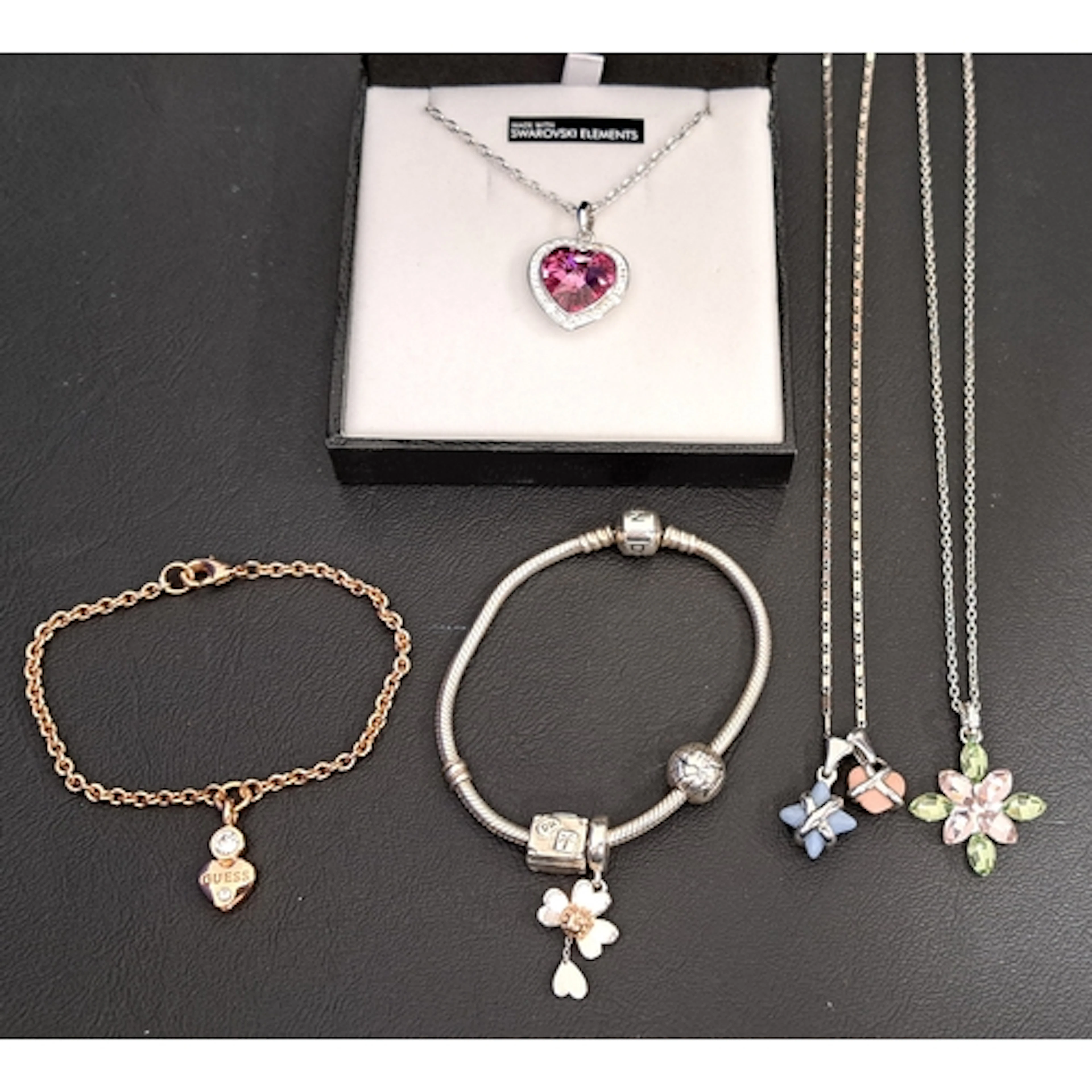 SELECTION OF FASHION JEWELLERY comprising a Pandora Moments...