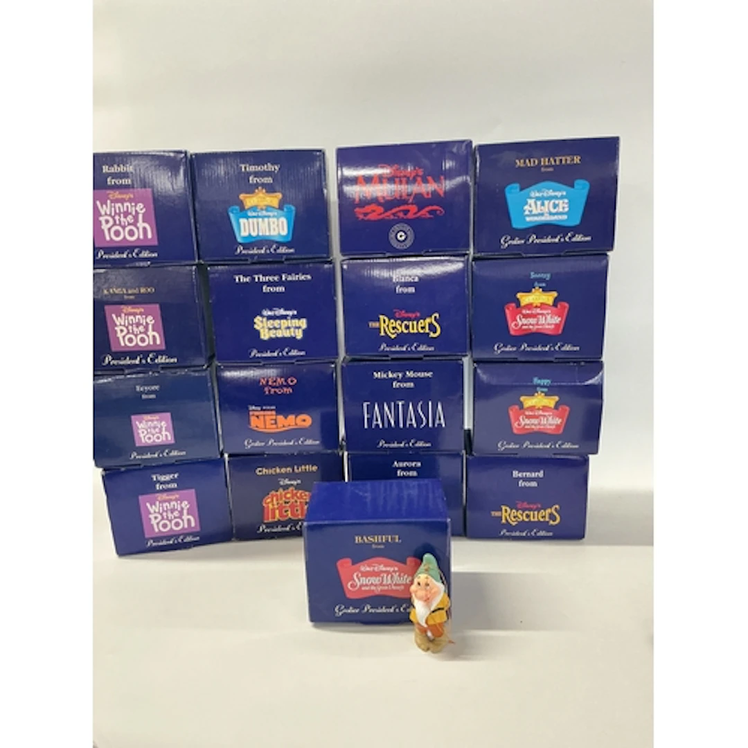 A Large Collection Of Disney Presidents Collection Tree Orna...