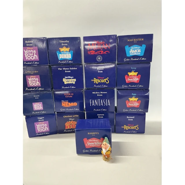 A Large Collection Of Disney Presidents Collection Tree Orna...