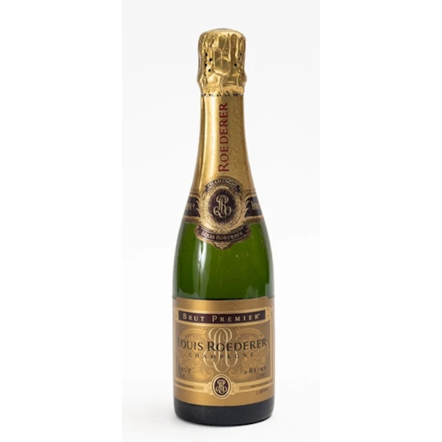 A bottle of Louis Roederer Champagne. 37.5cl, 12% vol.
