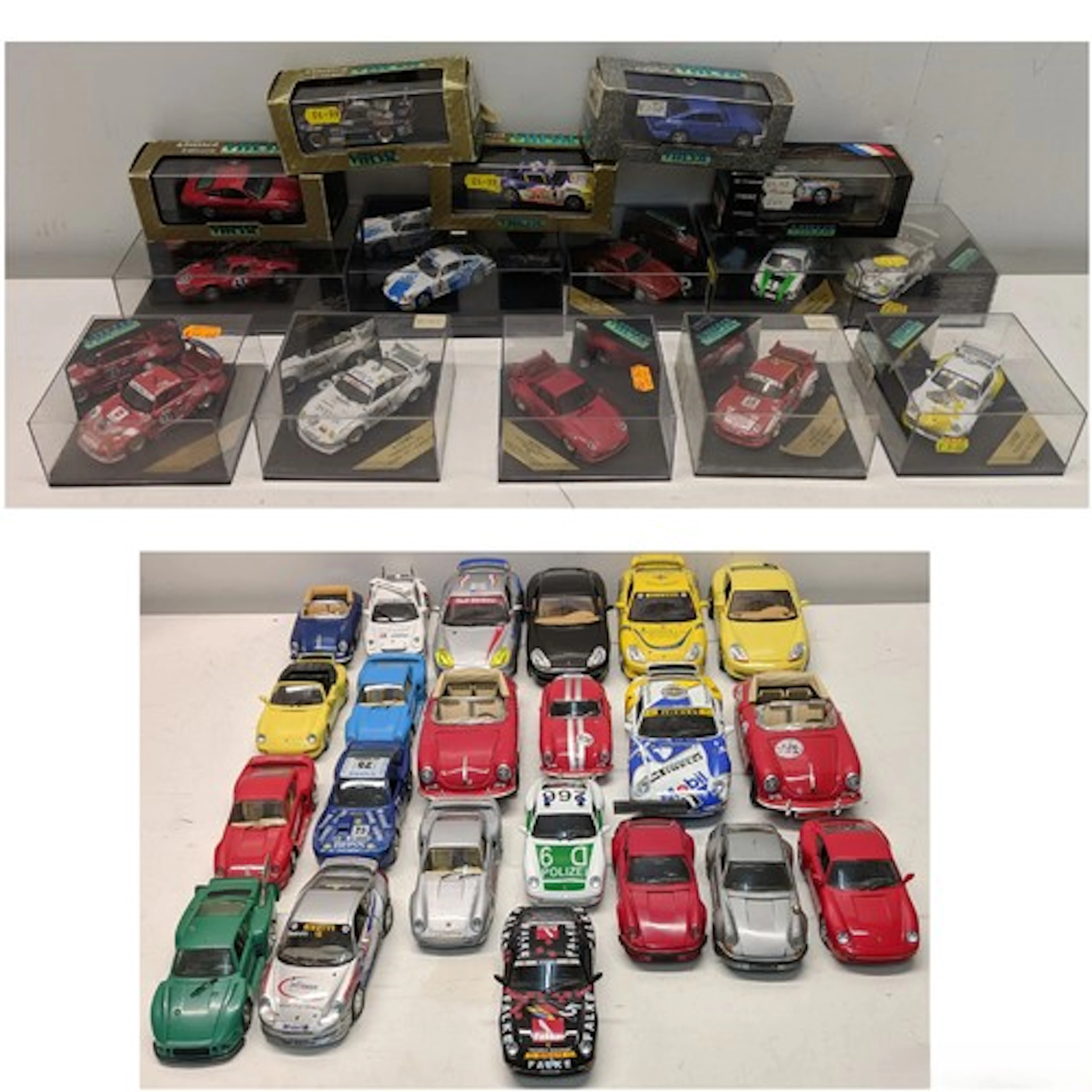 Fifteen Vitesse models all Porsche to include a 911 GT2, a G...