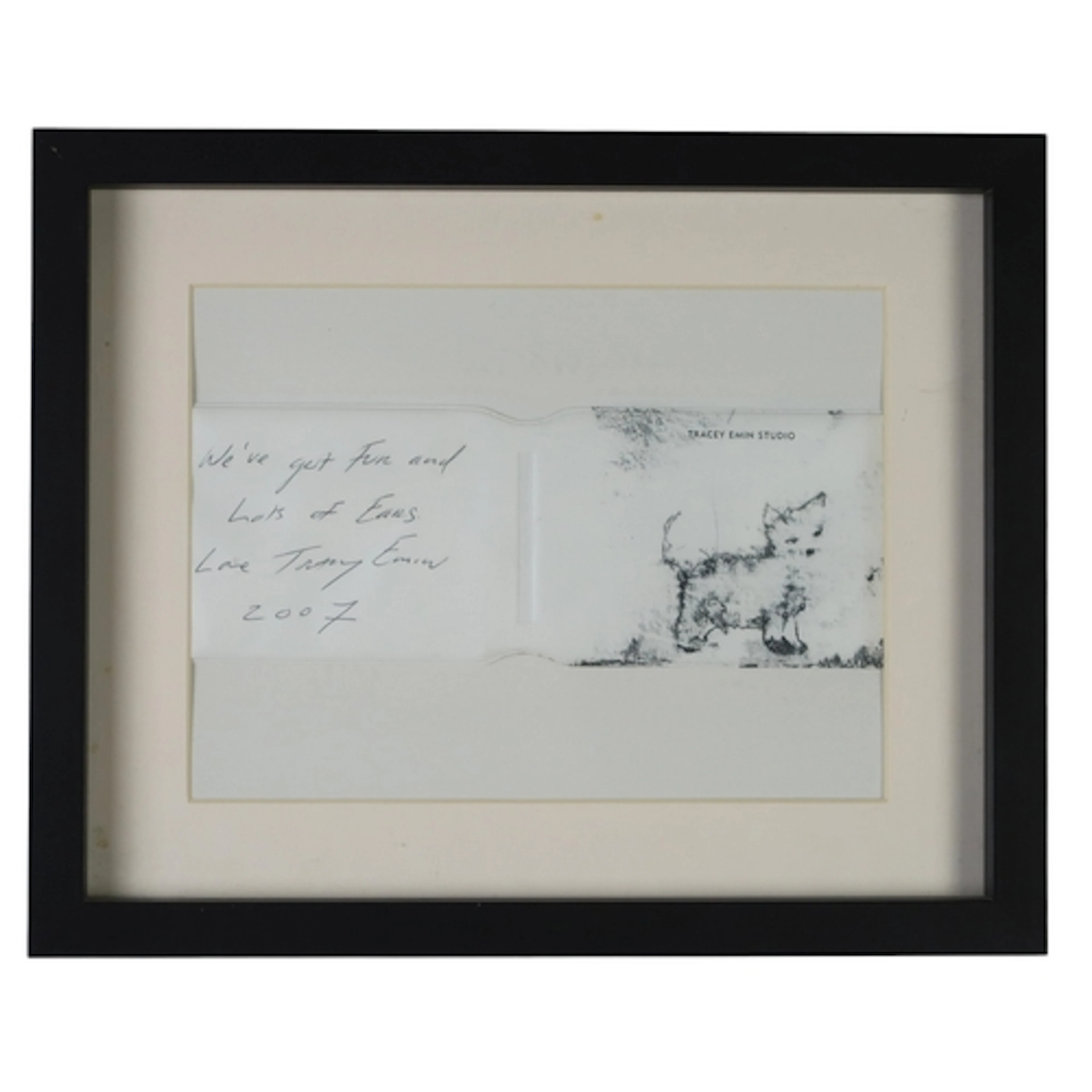 † TRACEY EMIN STUDIO (BRITISH B.1963) CAT Wallet/print, 200...