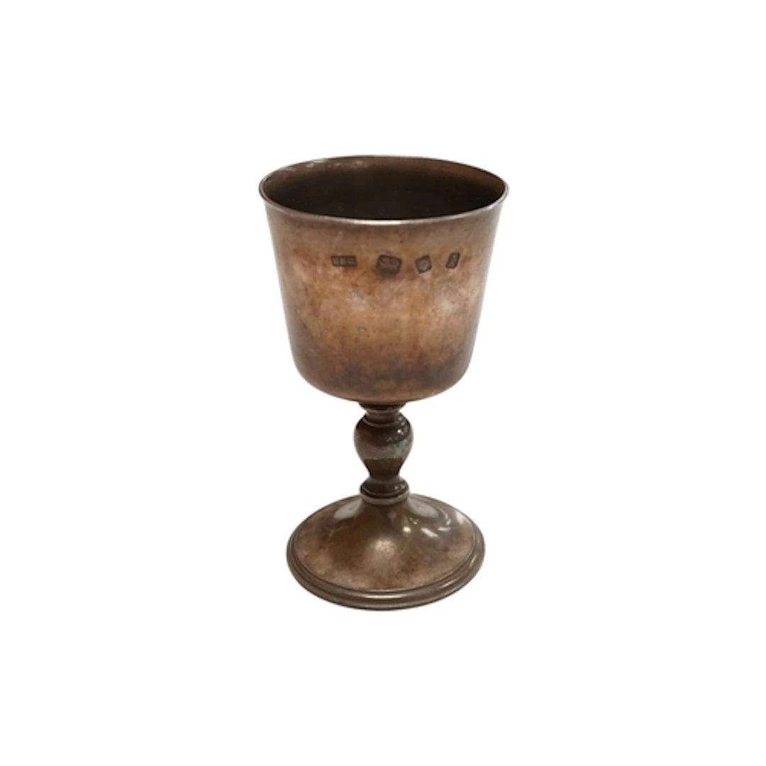 An Elizabeth II silver wine goblet, William Harrison Walter,...