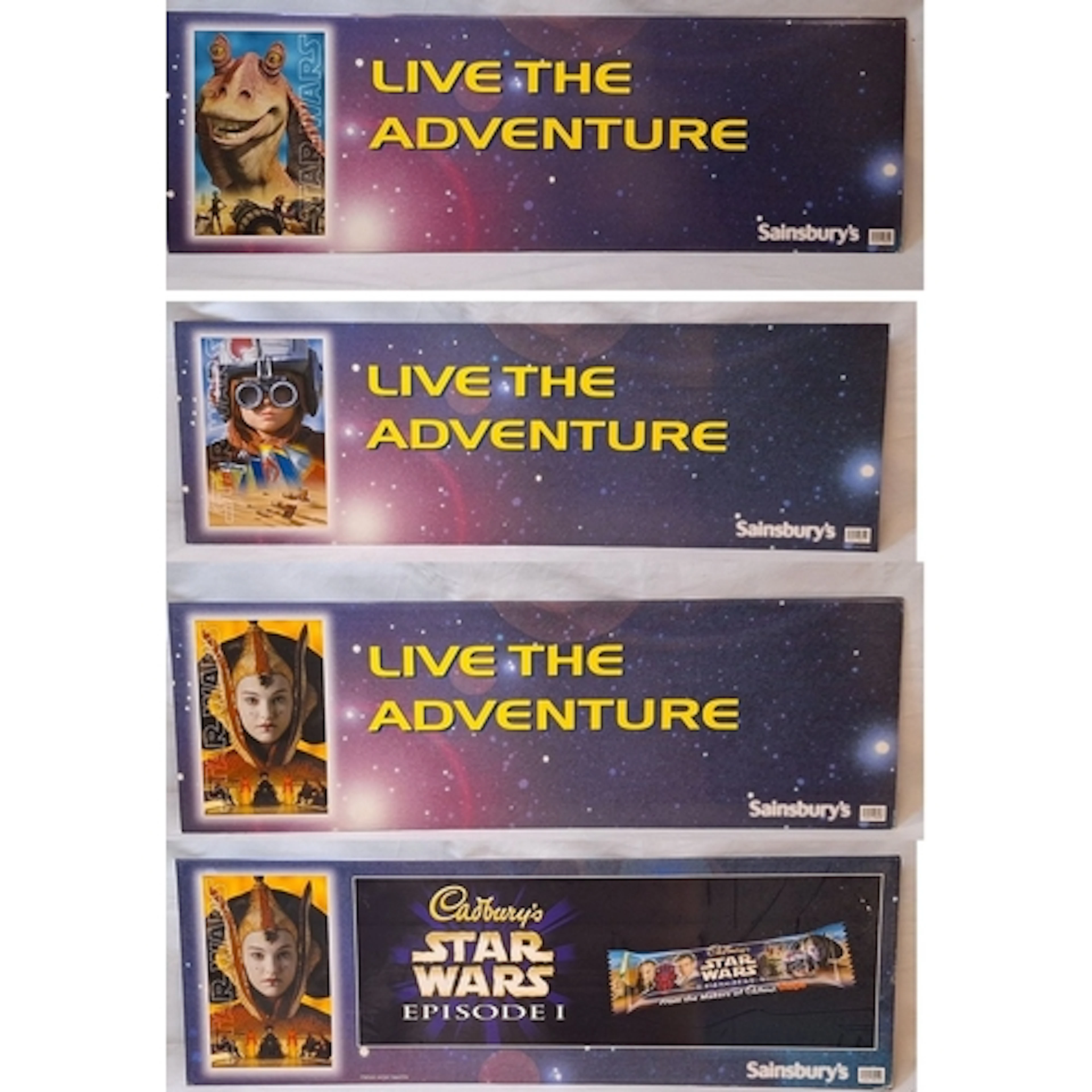 Point of Sale Signs for Star Wars for Sainsbury's