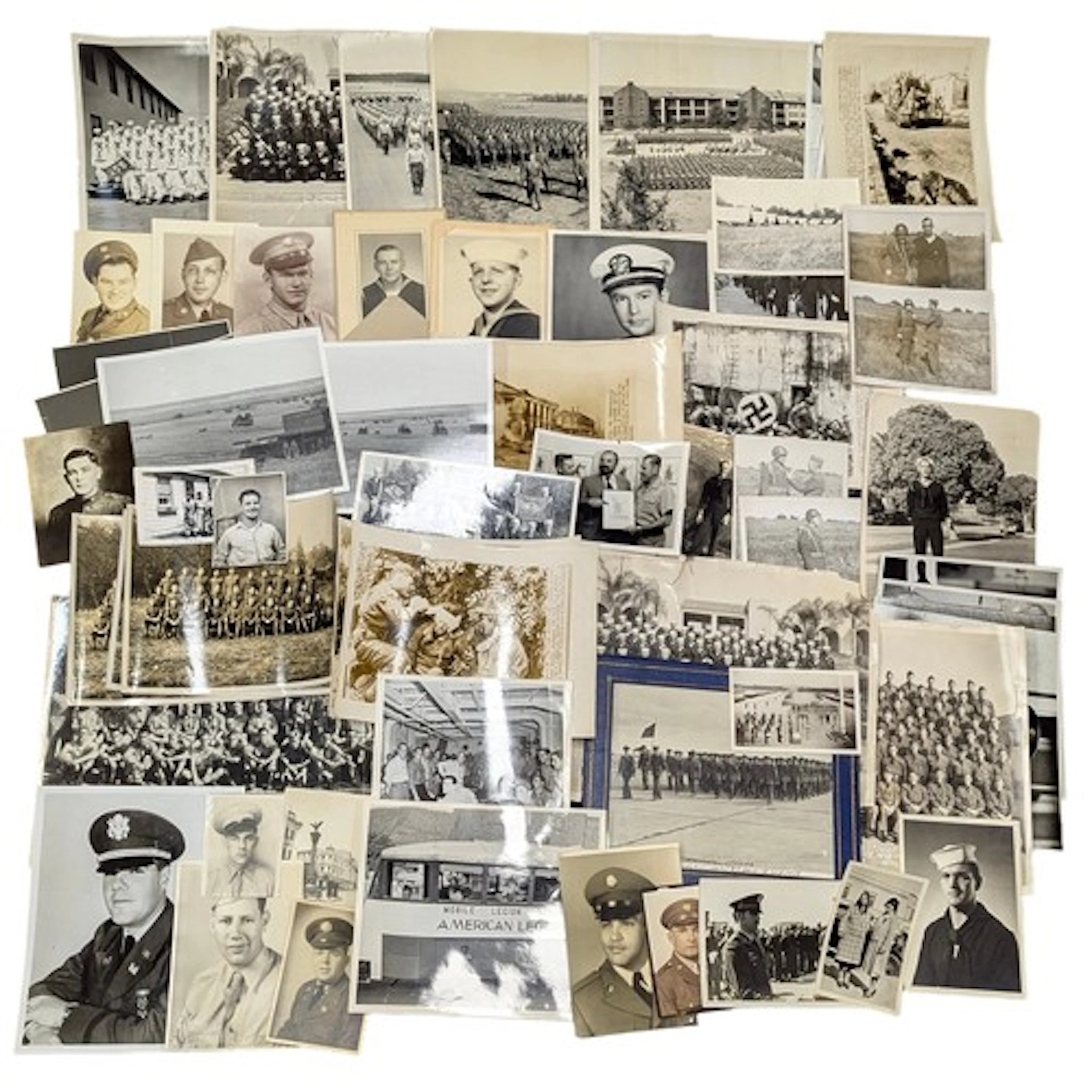 Quantity of WW2 & Later US Military private & press photogra...