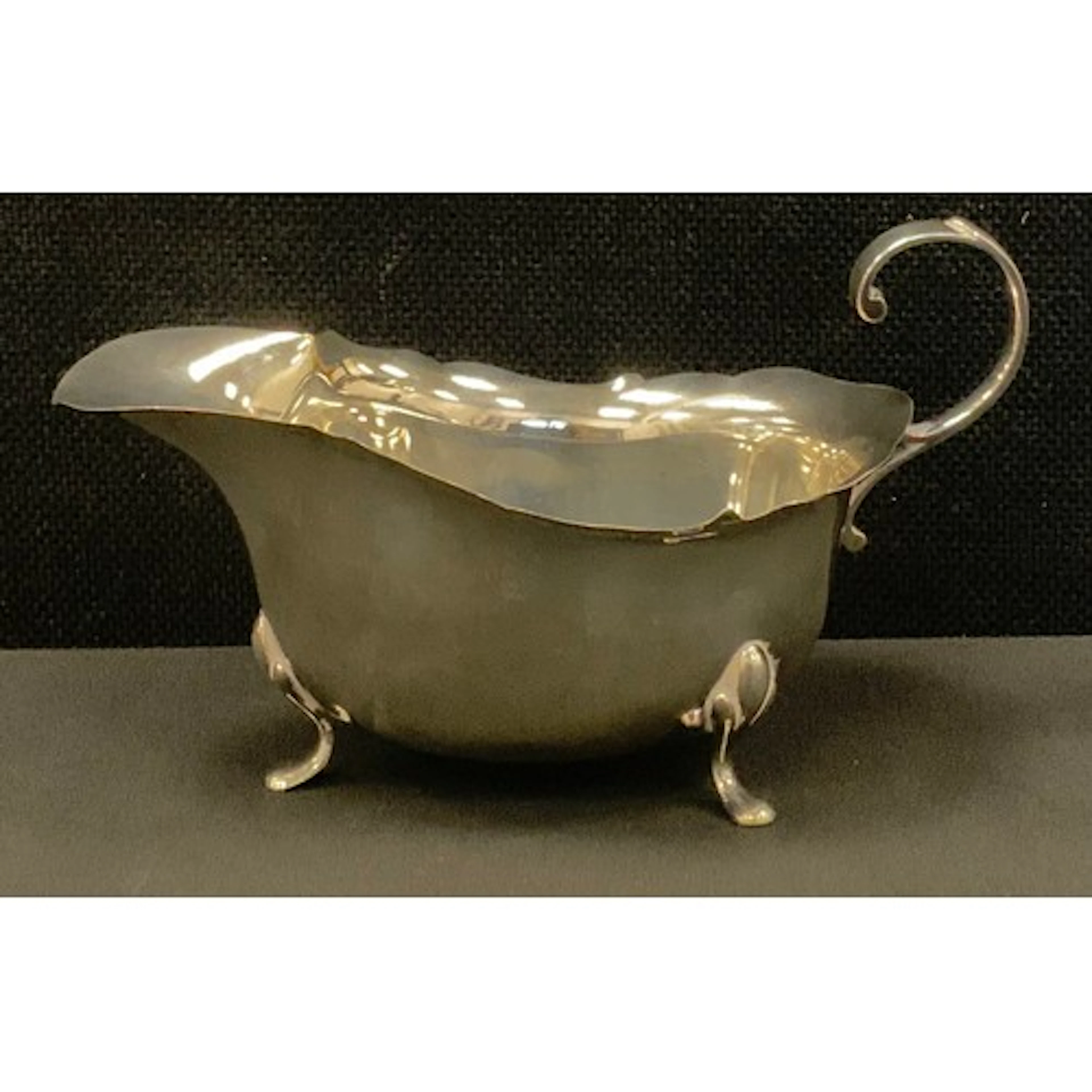 A George VI silver scream jug, William Suckling Ltd, Birming...