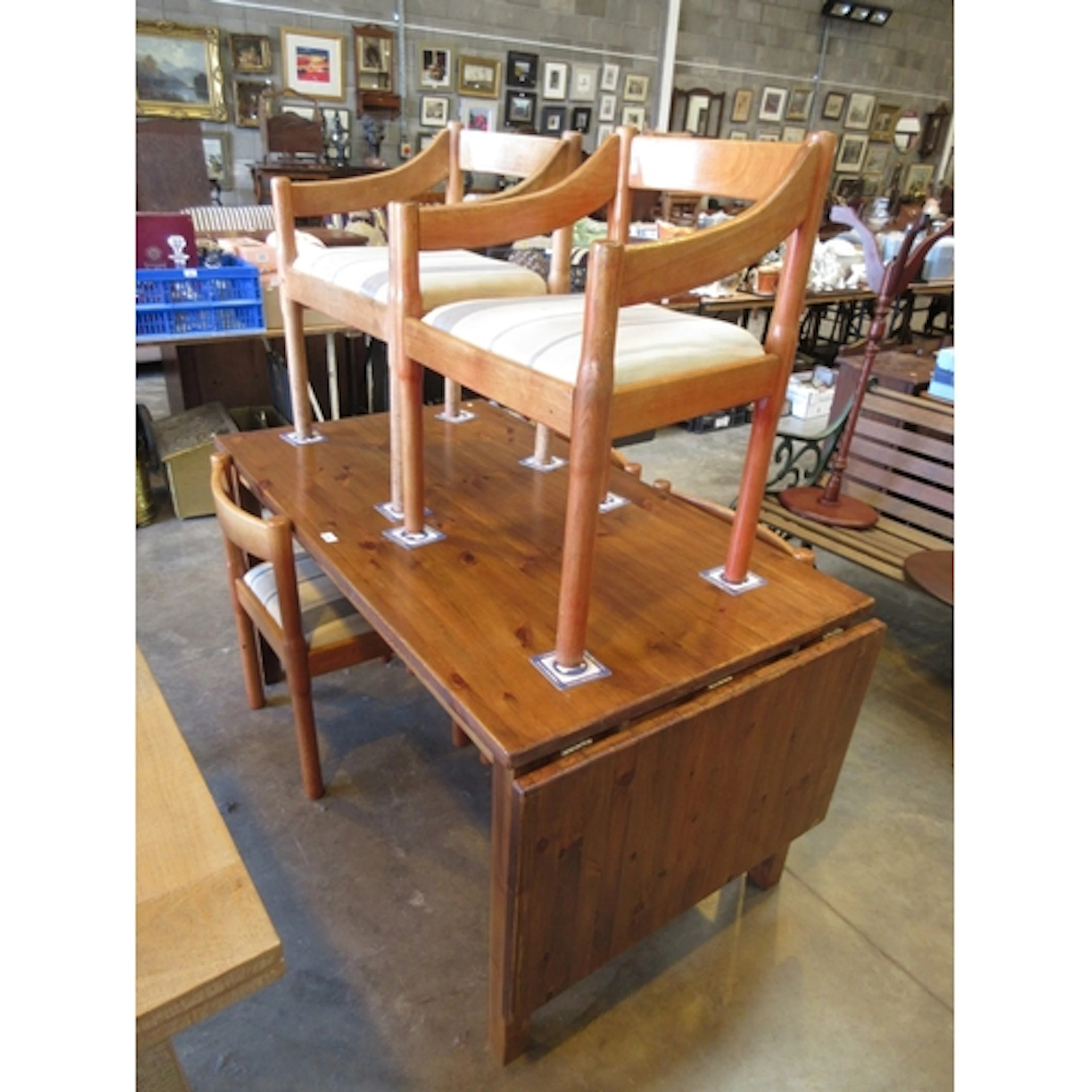 Set of 5 Habitat Vico Magistretti Dining Chairs, along with ...