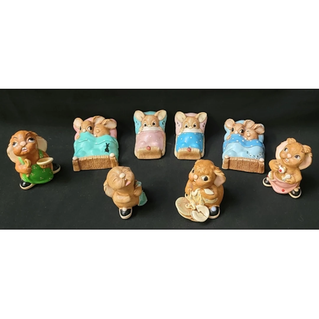 SELECTION OF PENDELFIN FIGURES comprising two examples of T...