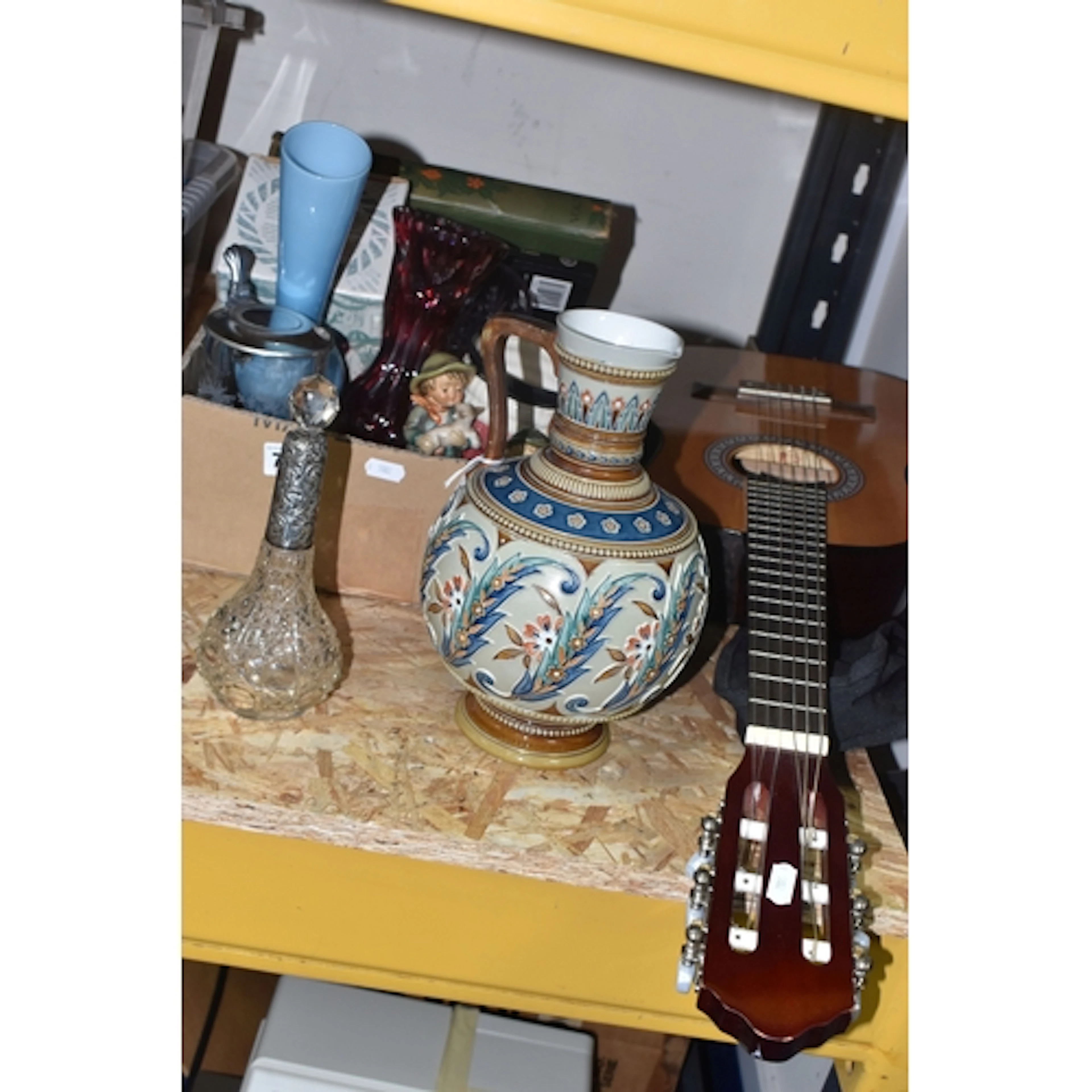 ONE BOX AND LOOSE MISCELLANEOUS ITEMS to include three Humme...