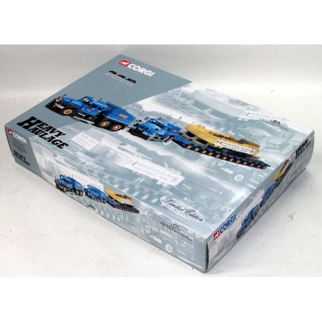 Corgi Heavy Haulage die-cast vehicle set:Limited edition Pic...