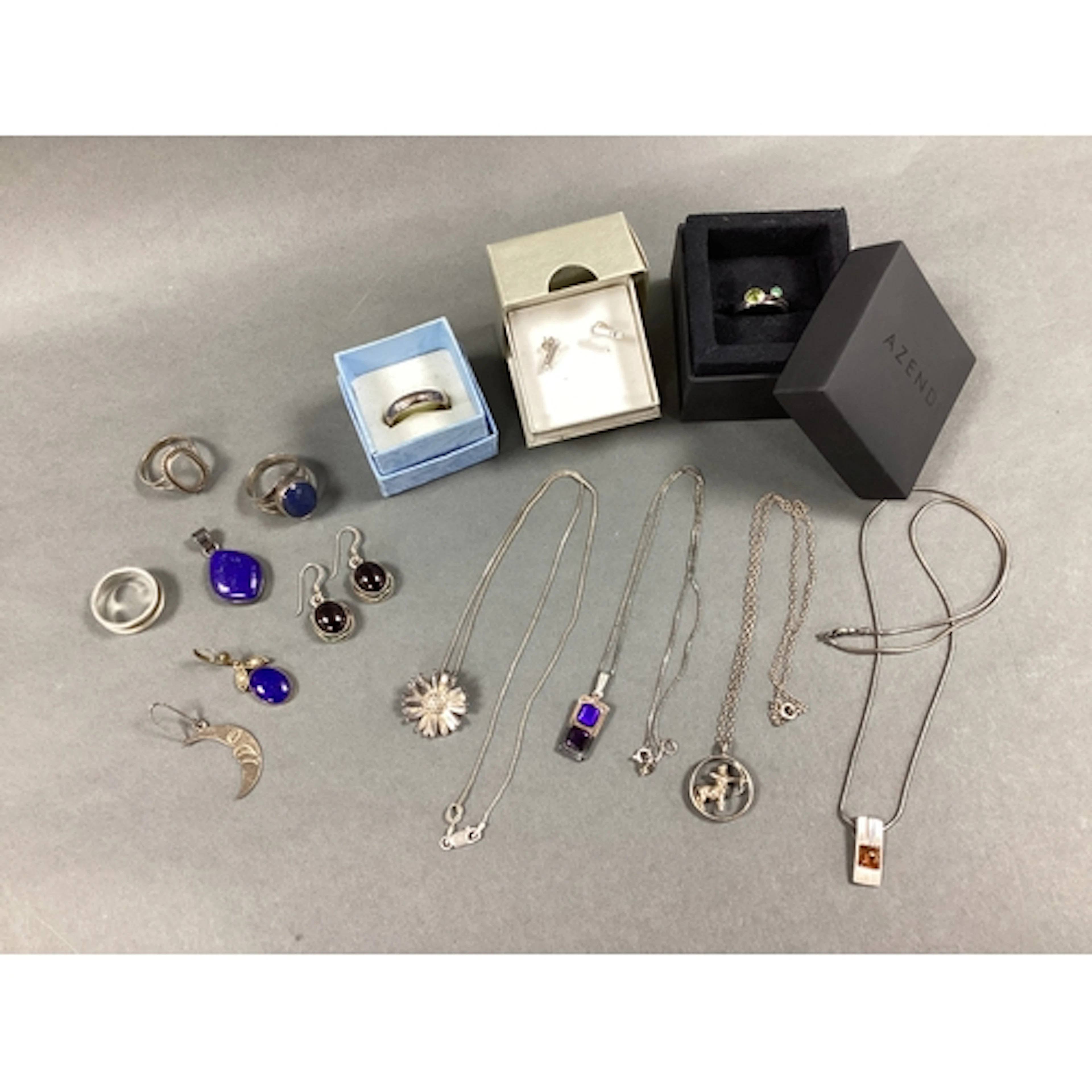 A Collection of "925" and Other Jewellery, including a pair ...