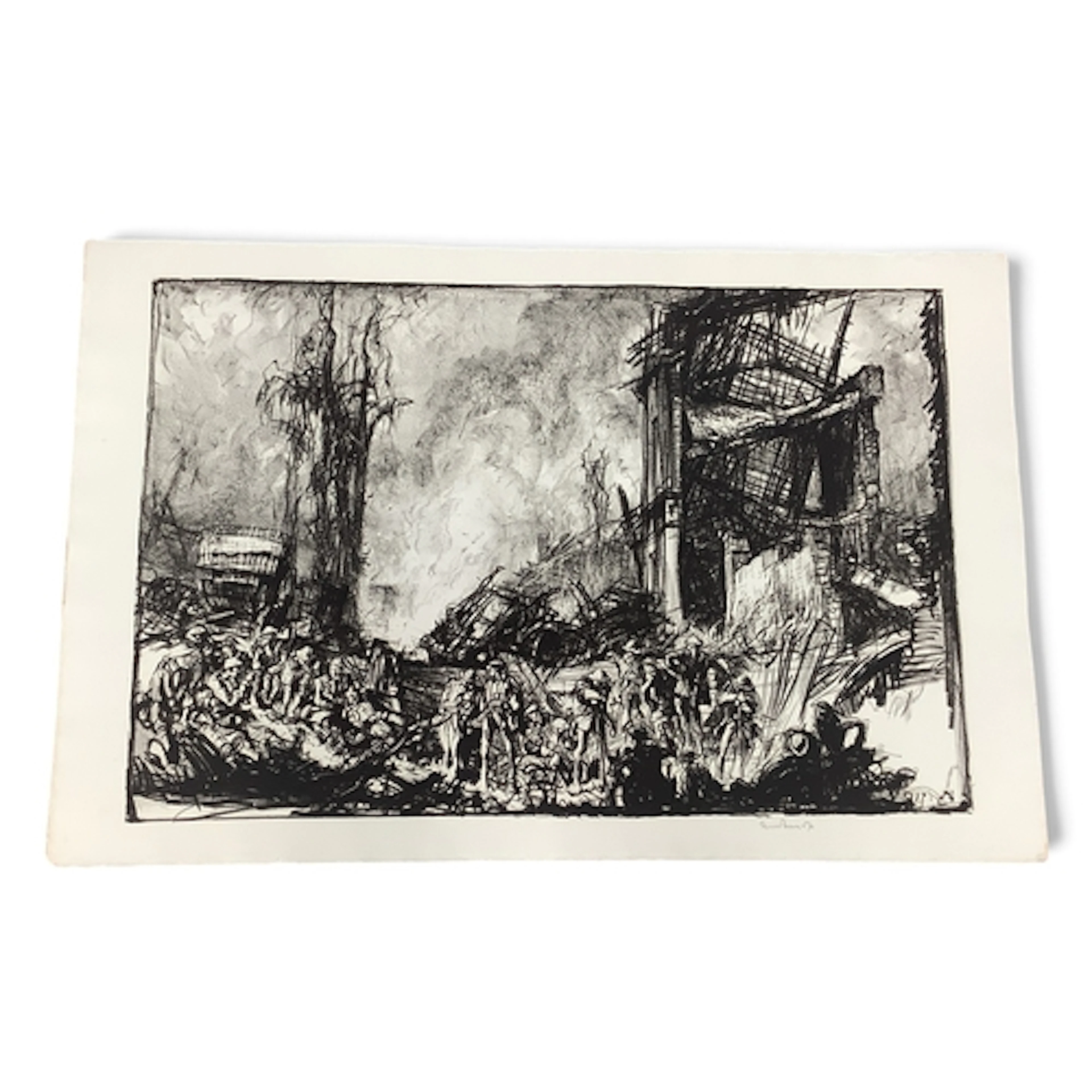 After Sir Frank Brangwyn (1867 - 1956) *ARR Ruins of War Vi...