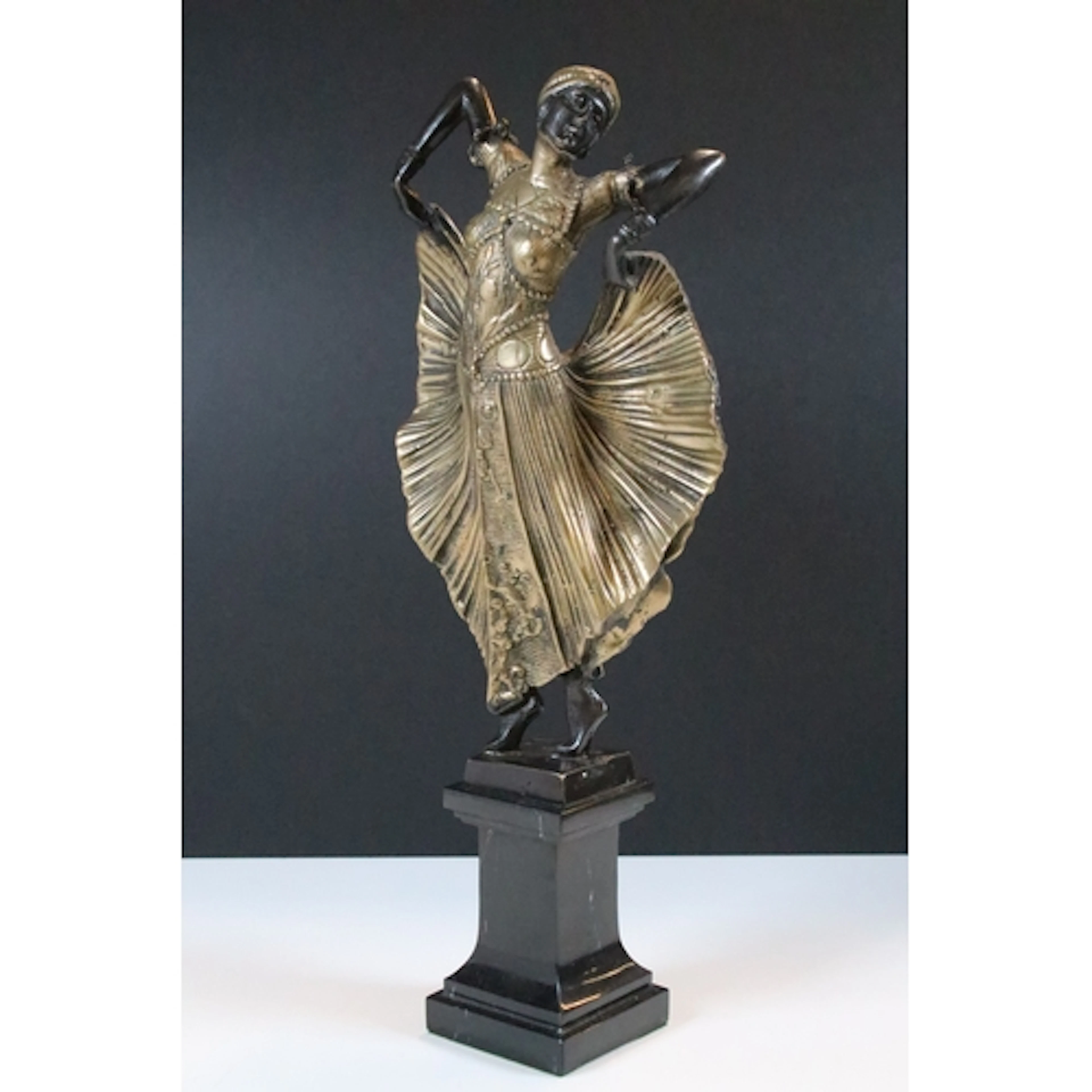 In the manner of Demétre Chiparus (Romanian, 1886-1947), Art...