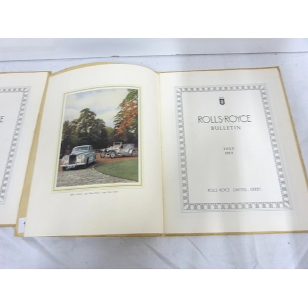 Two Rolls-Royce bulletins 1957