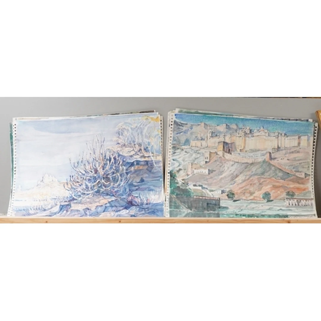 John Drummond (1920-2019), a collection of sixteen Orientali...