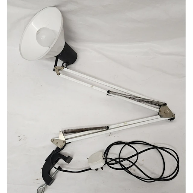 Vintage Anglepoise Lamp with desk clamp UNTESTED
