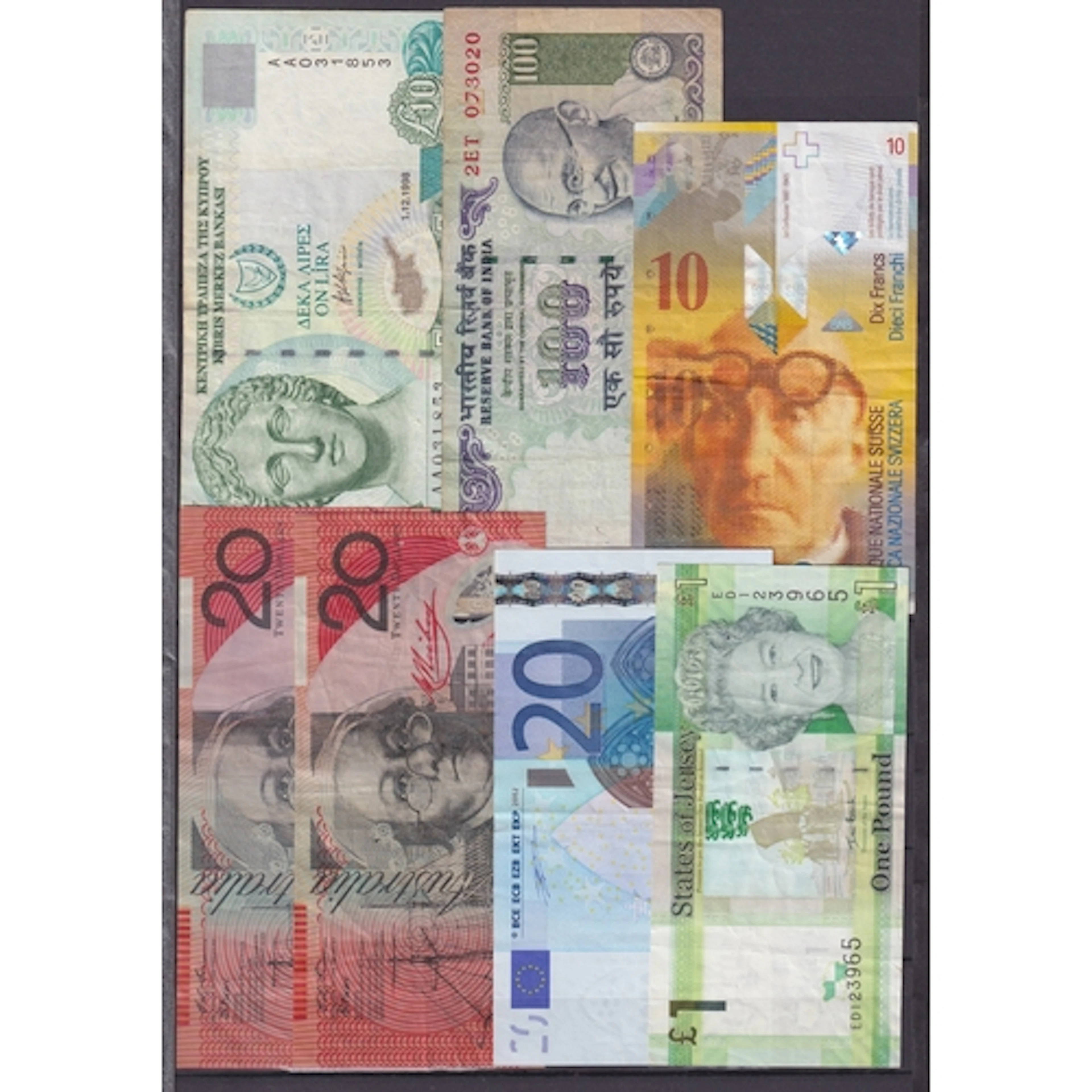 Collection of 110 World 20th and 21st century mainly circula...