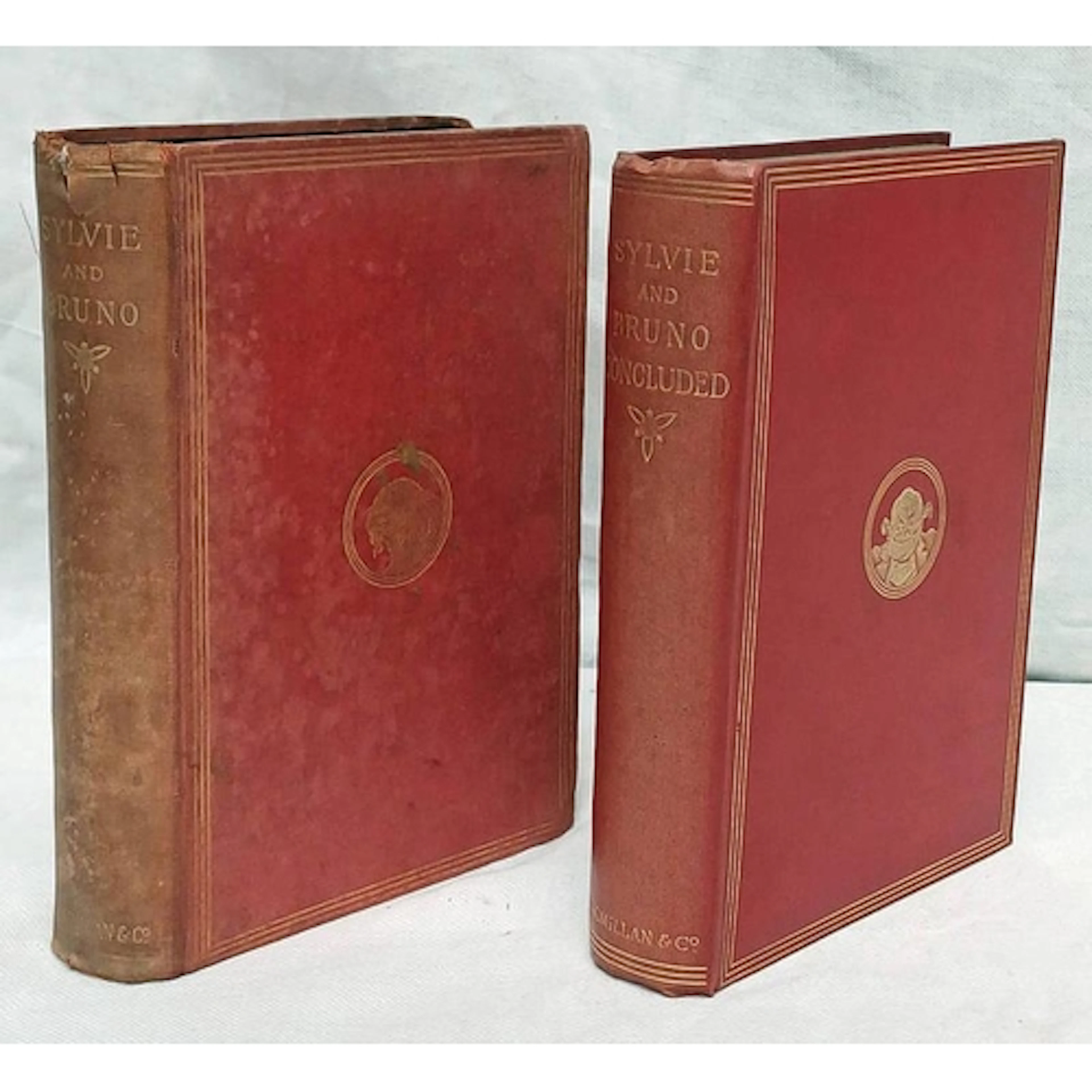 LEWIS CARROLL: SYLVIE AND BRUNO - 1889; AND SYLVIE AND BRUNO...