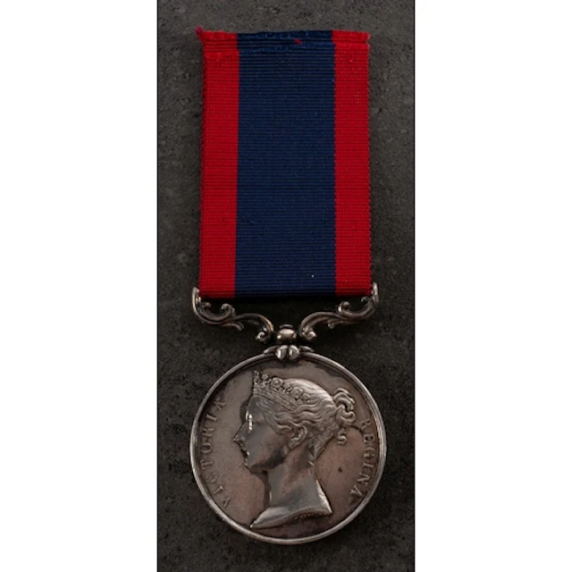 A Victorian Sutlej Medal with Sobraon 1846 reverse to 'John...