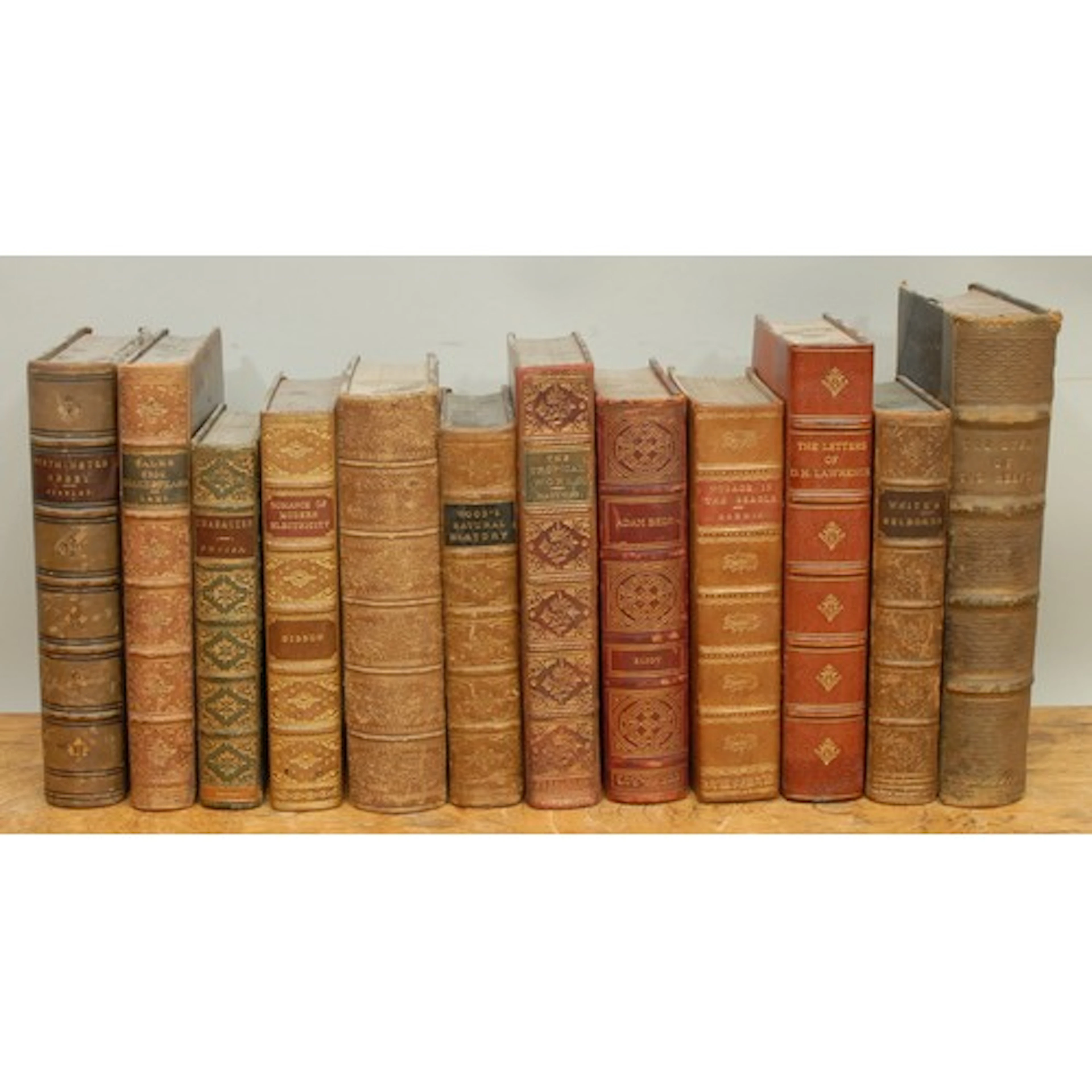 Books, fine bindings - 19th century and later general intere...