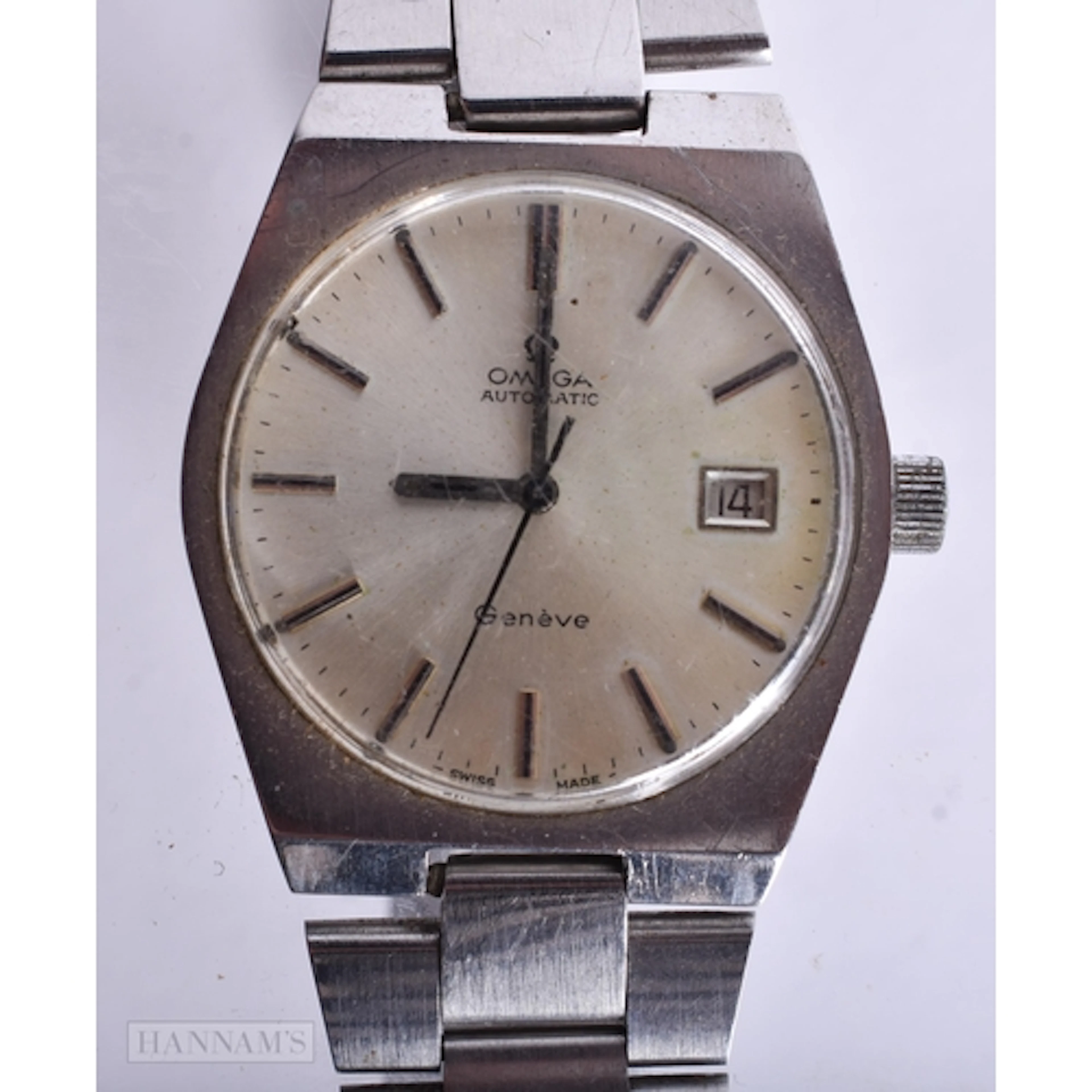 A Vintage Omega Geneve Automatic Watch. 3.8cm incl crown. ...