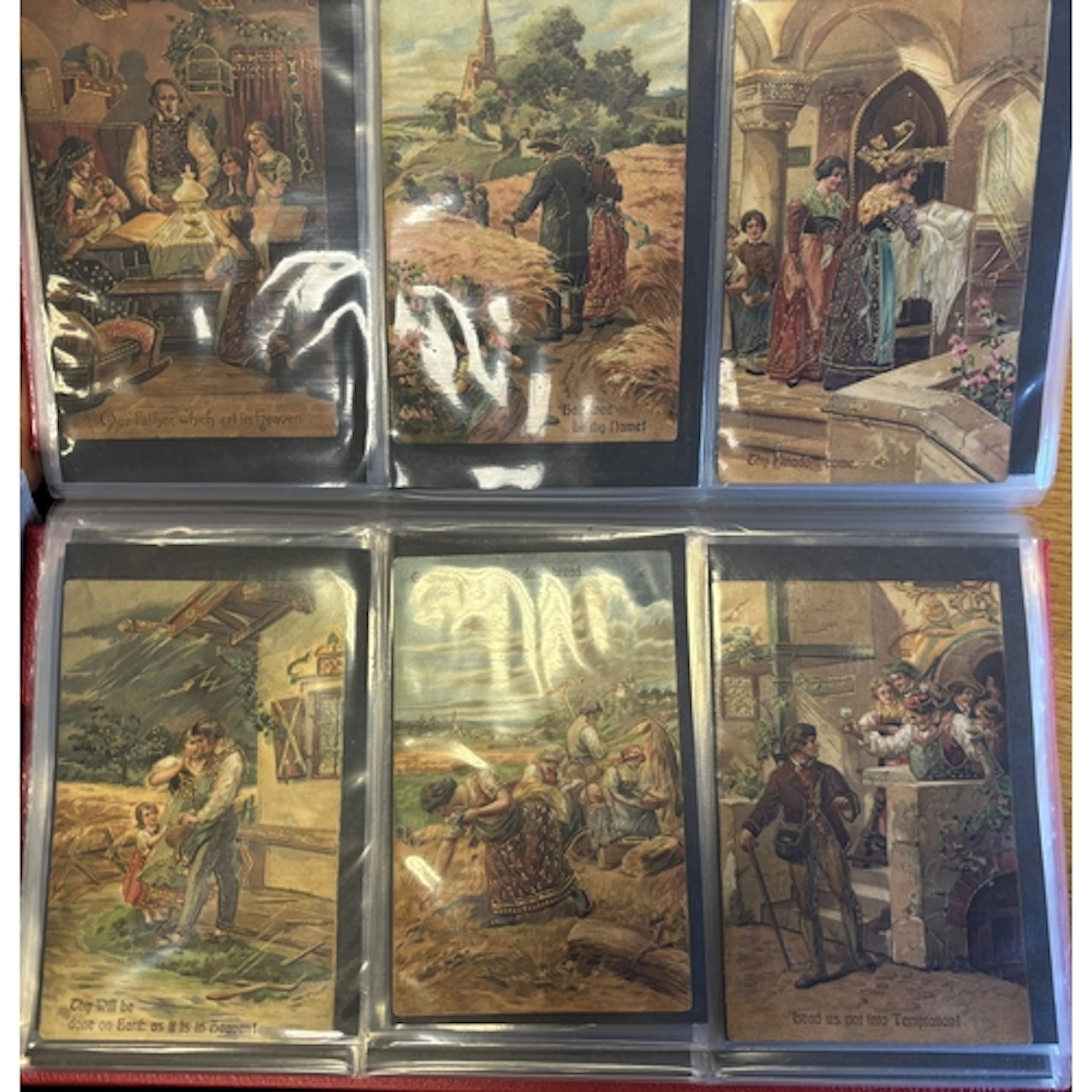 Father Christmas. Coln. of mostly vintage greetings cards in...