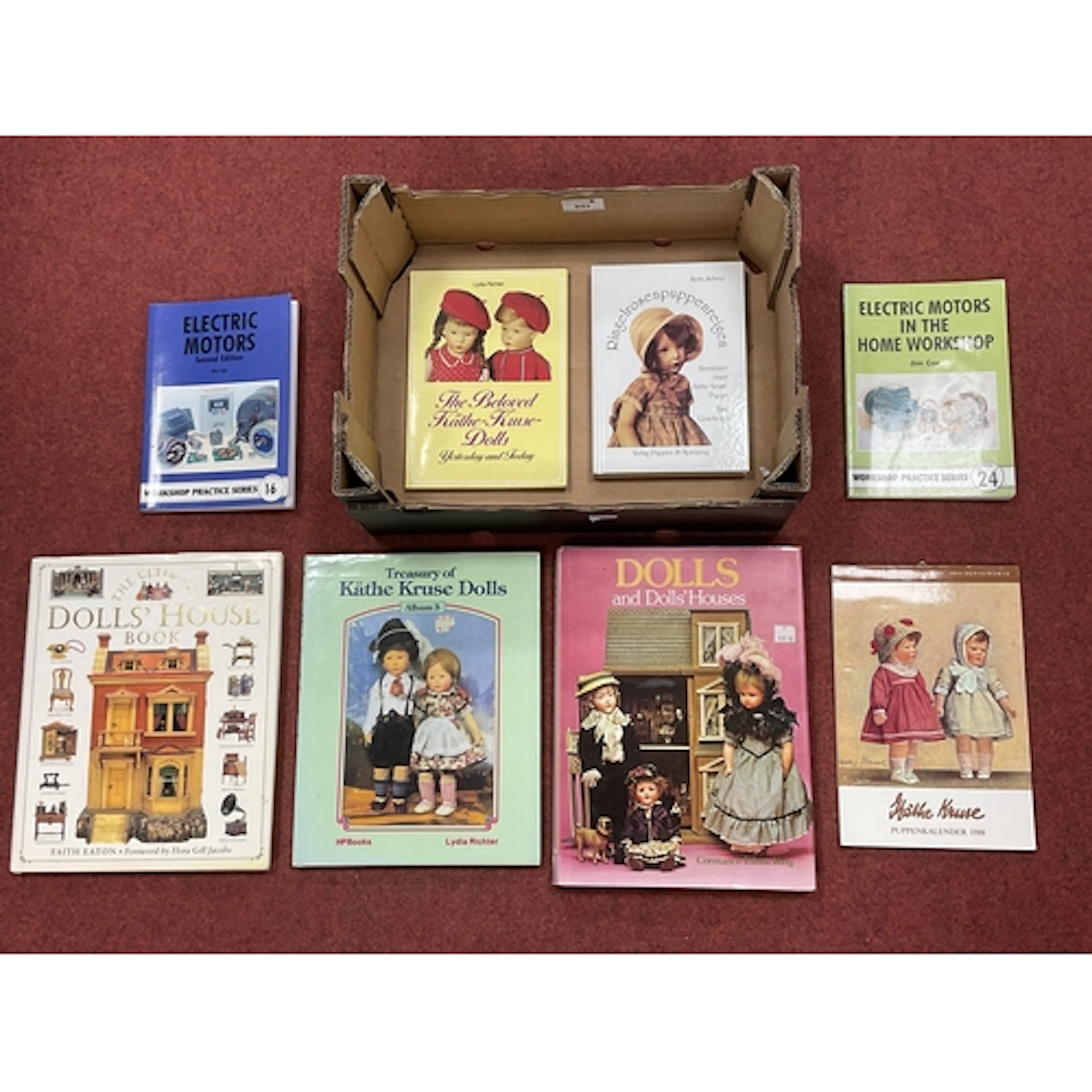 Eight Books Mostly With a Dolls or Dolls House Themes, to in...