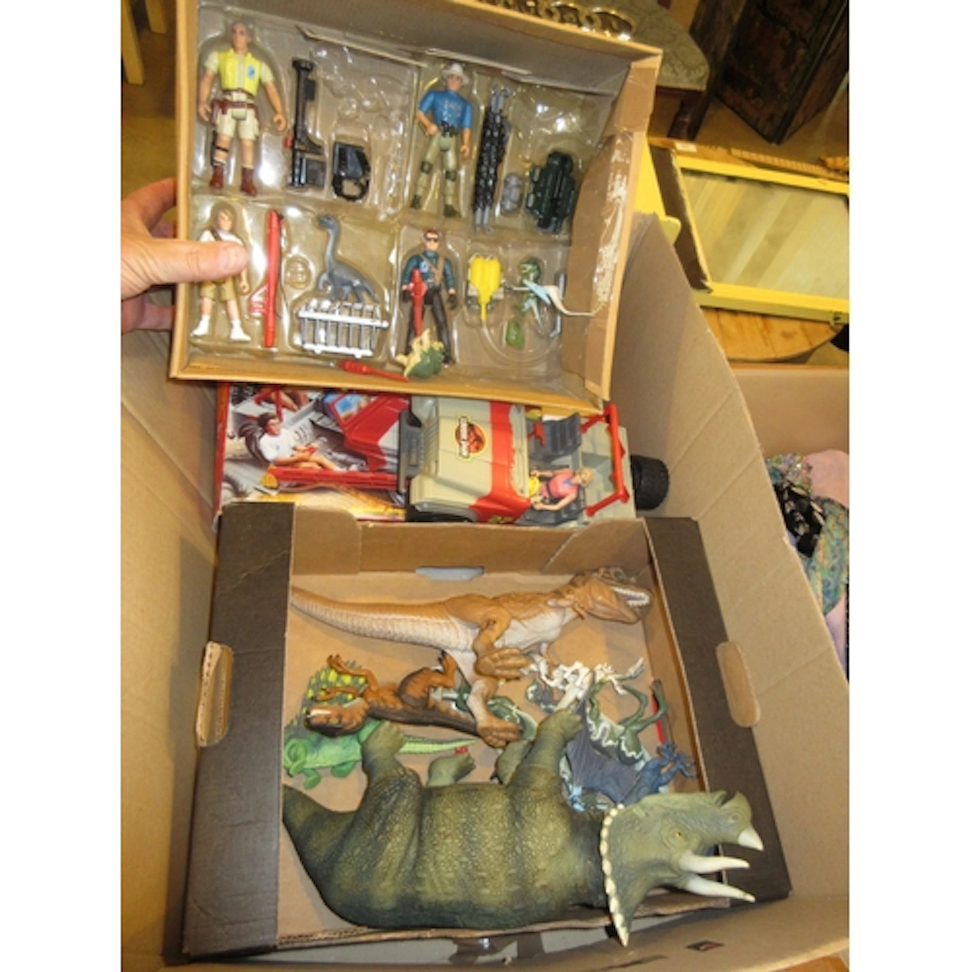 Original 1990's Jurassic Park and Other Toys