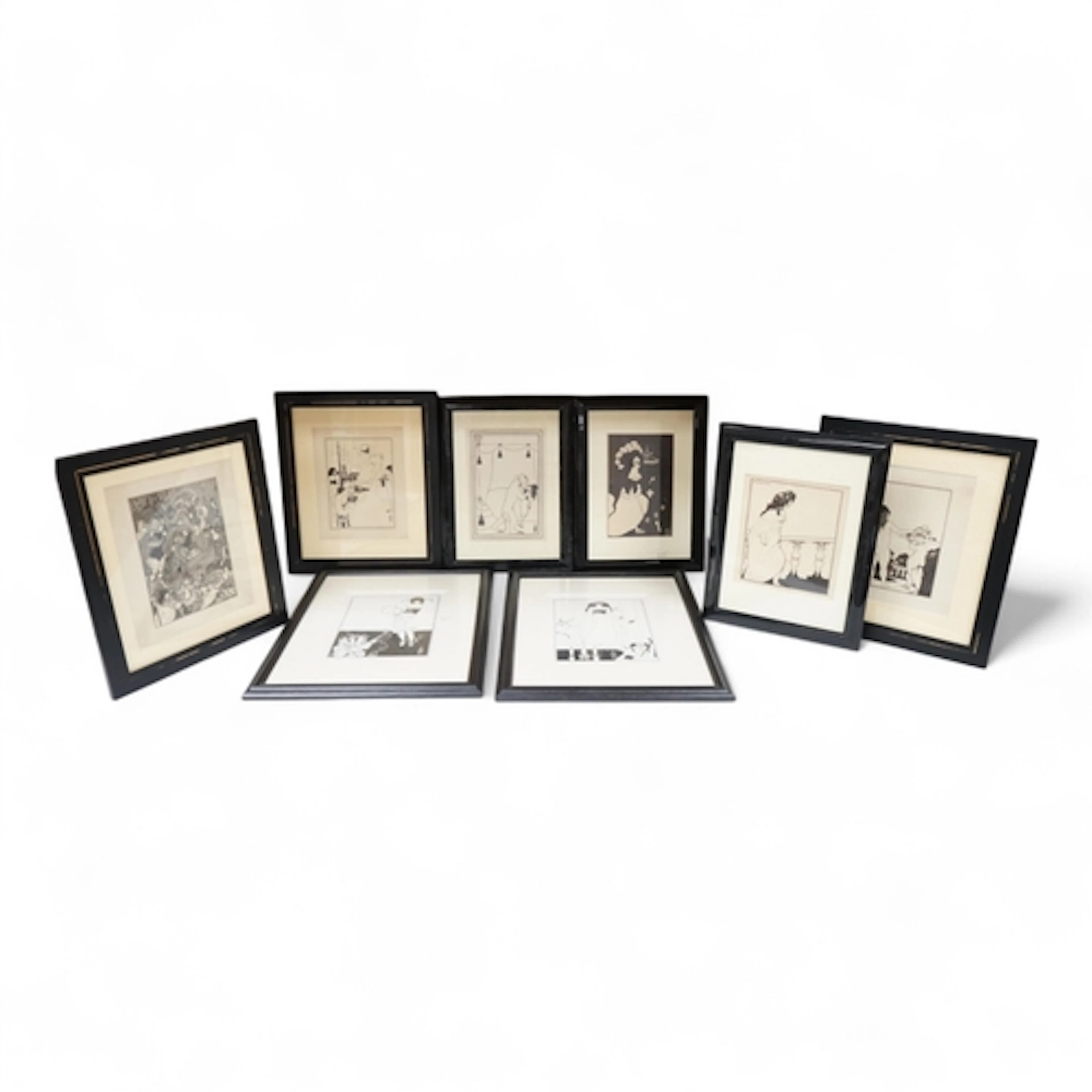 After Aubrey Beardsley (1872-1898), various scenes to includ...