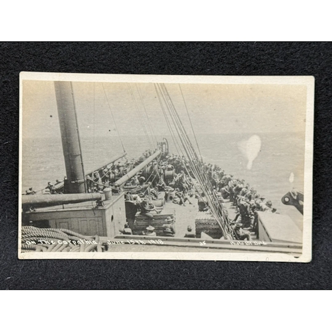 R.M.S. Carpathia: R.M.S. Carpathia: Real photographic snaps...
