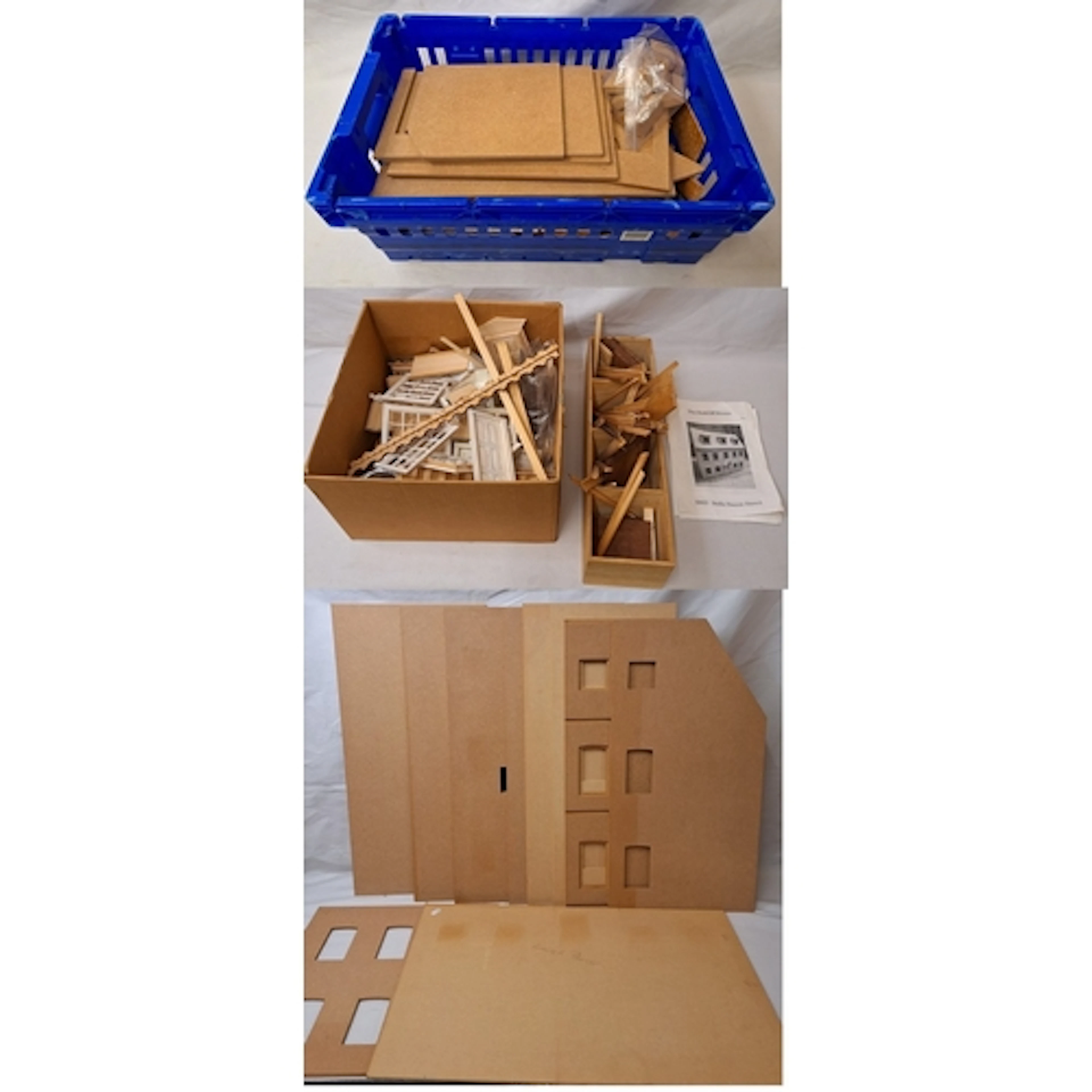 Dolls House Direct 'Radcliff House' Dolls House Kit (2 Boxes...
