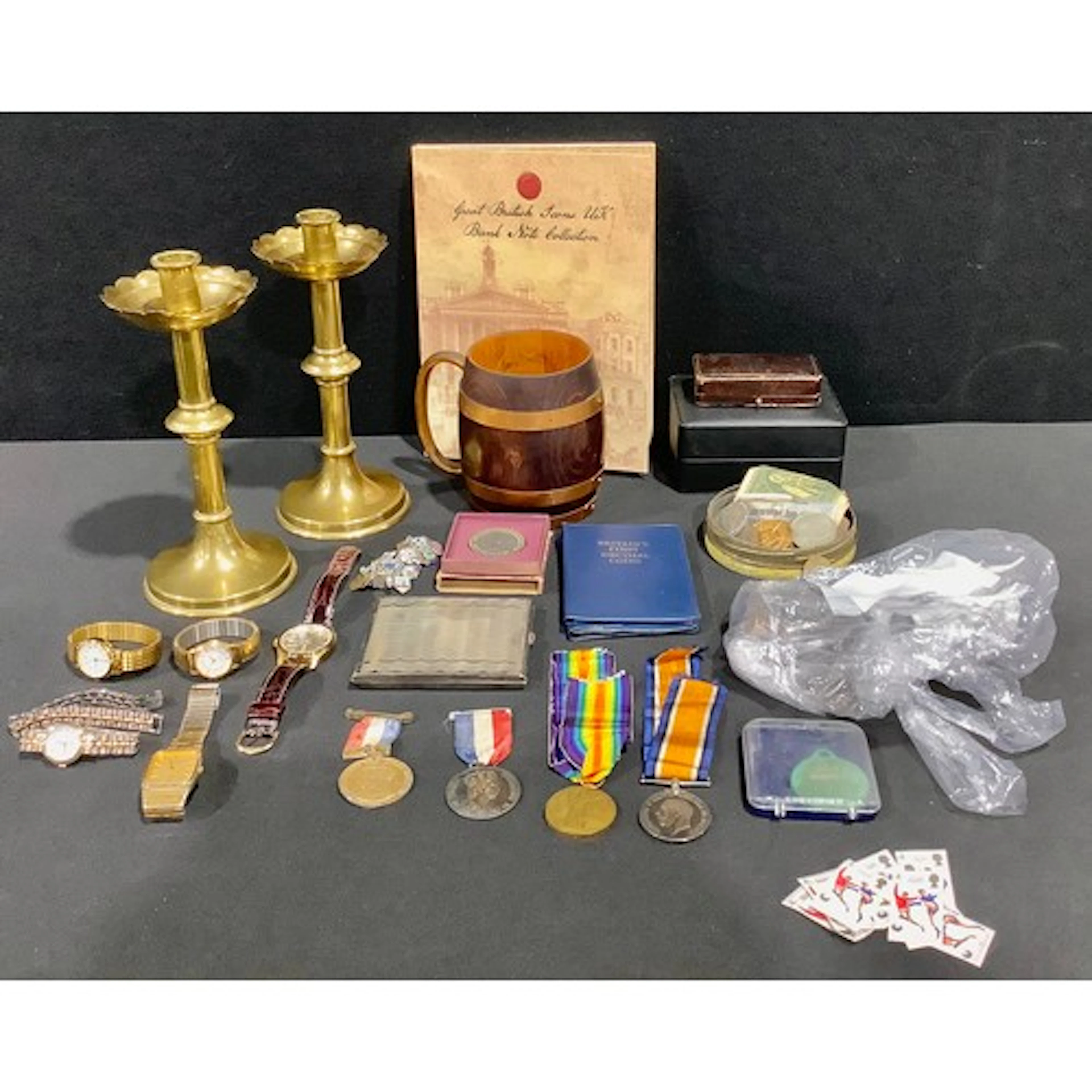 Militaria - WW1 British War Medal and Victory Medal to “ Sgt...