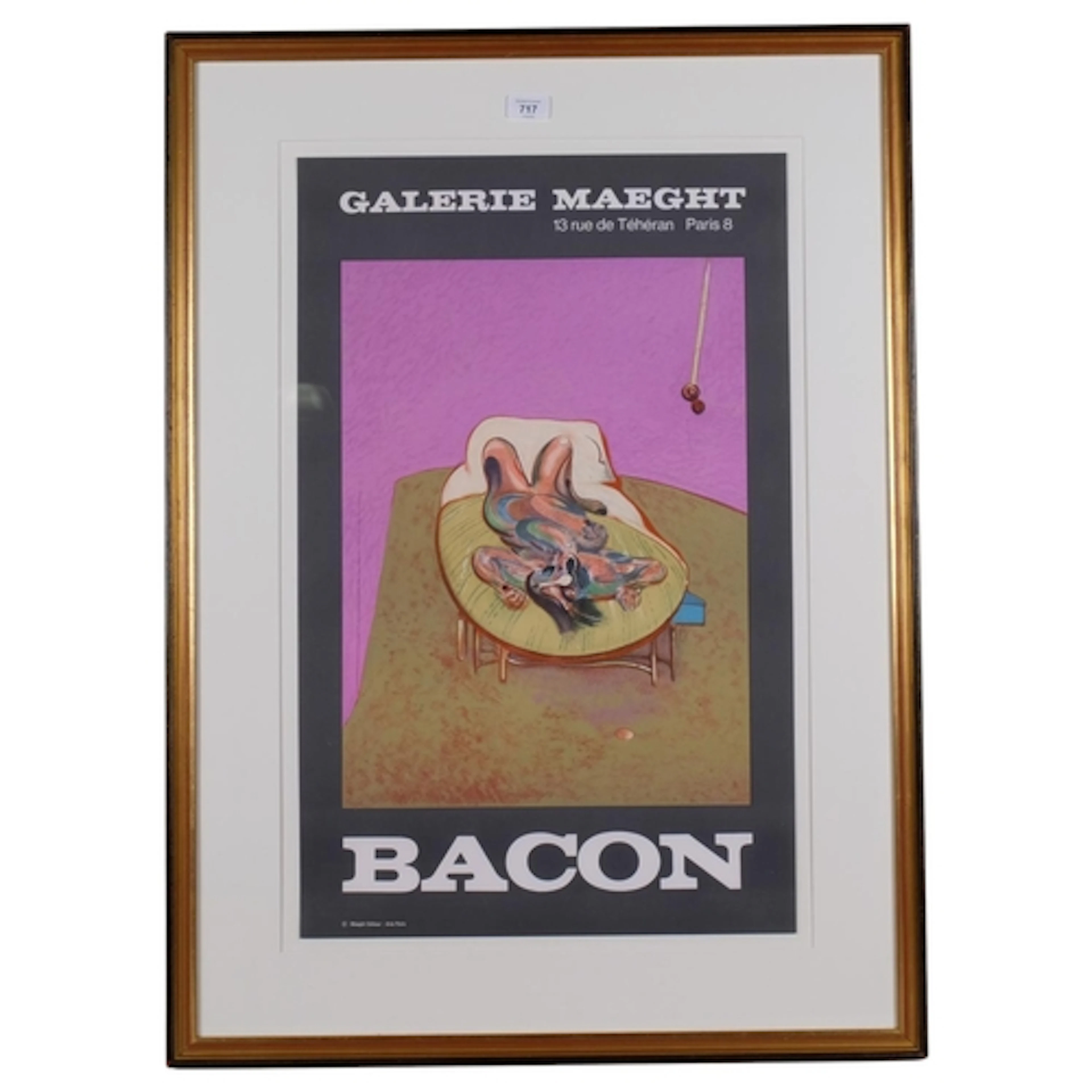 After FRANCIS BACON (1909-1992), Galerie Maeght Exhibition P...