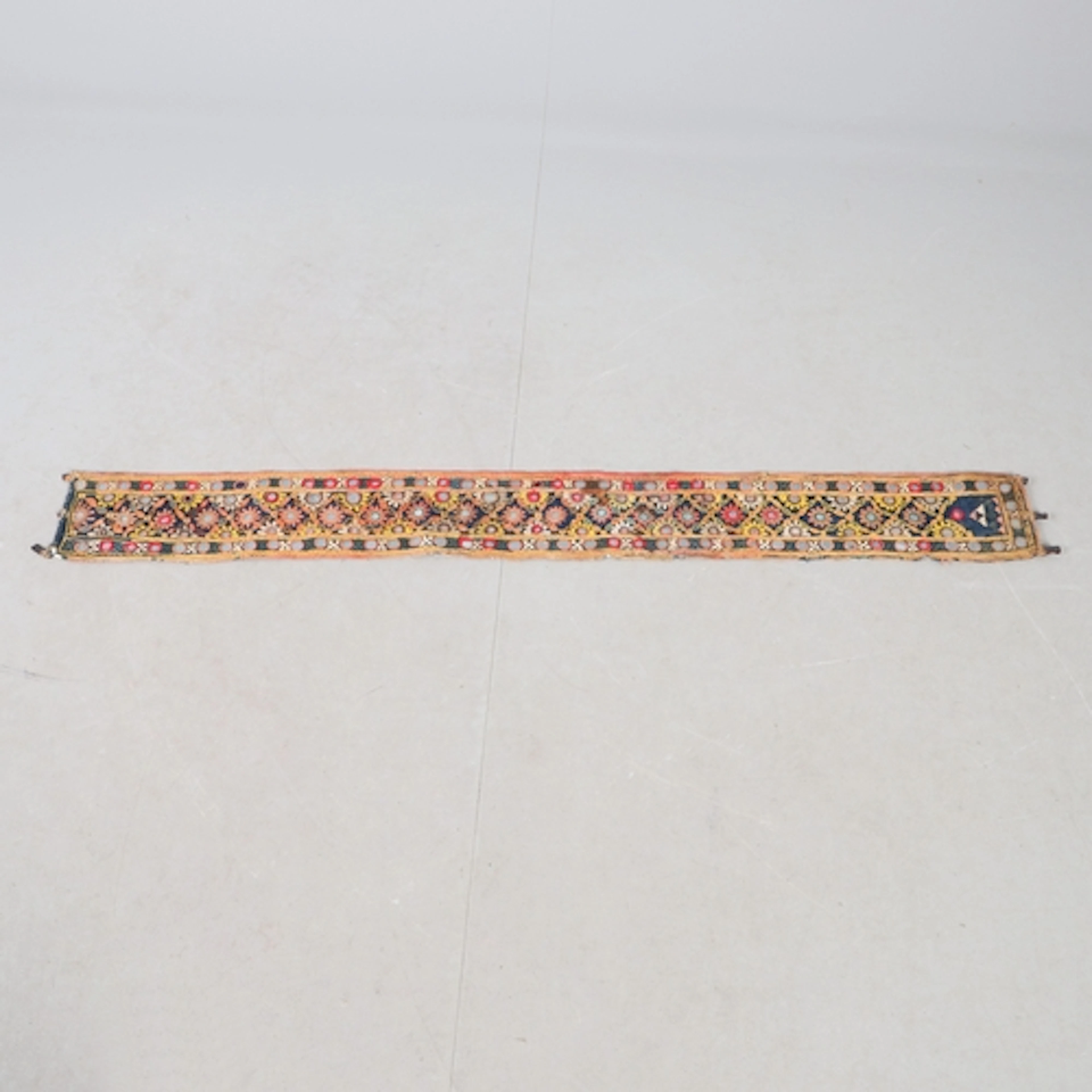 A LENGTH OF INDIAN EMBROIDERY. late 19th / early 20th centur...