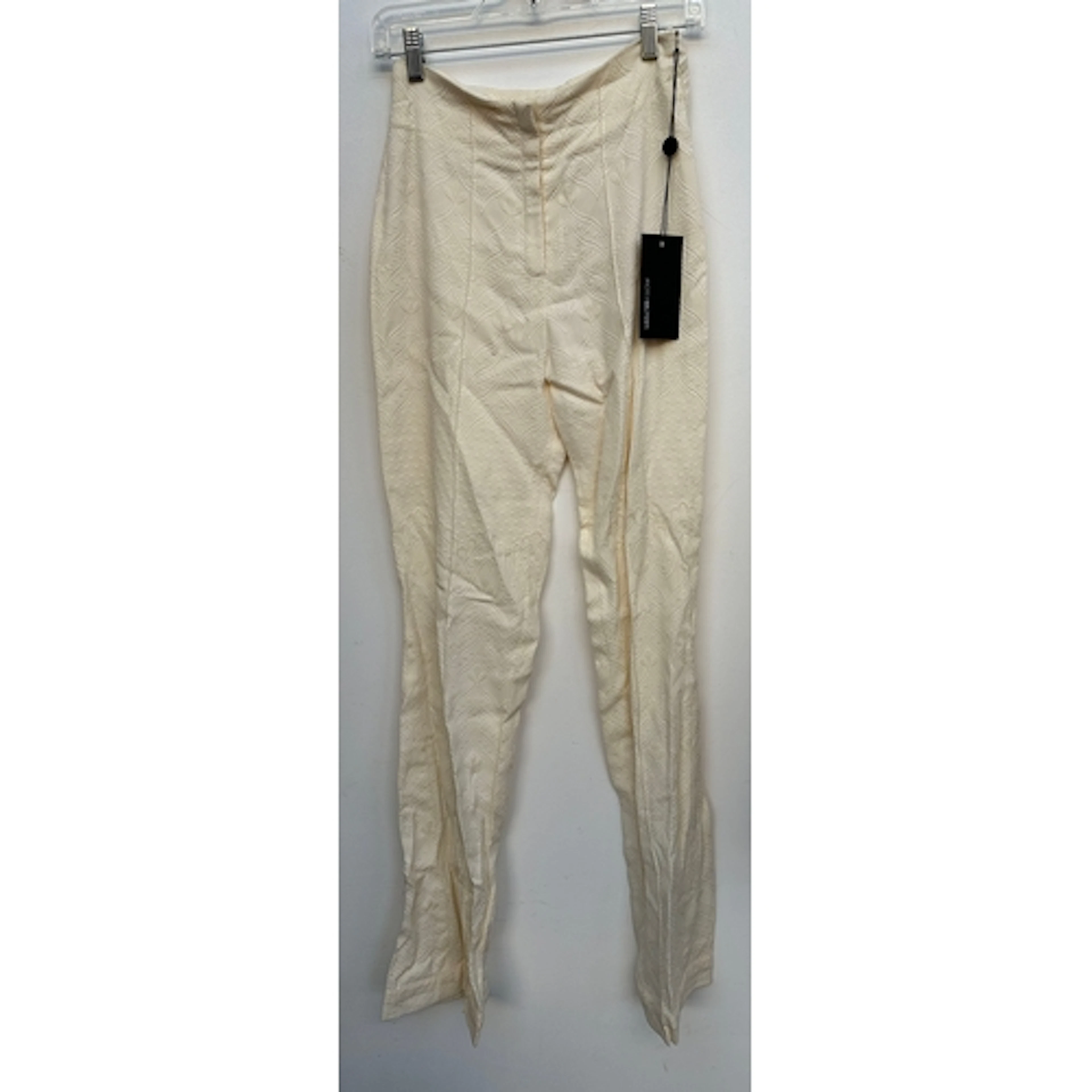 Andrew Majtenyi, embossed bell trousers, size 8 RRP £120