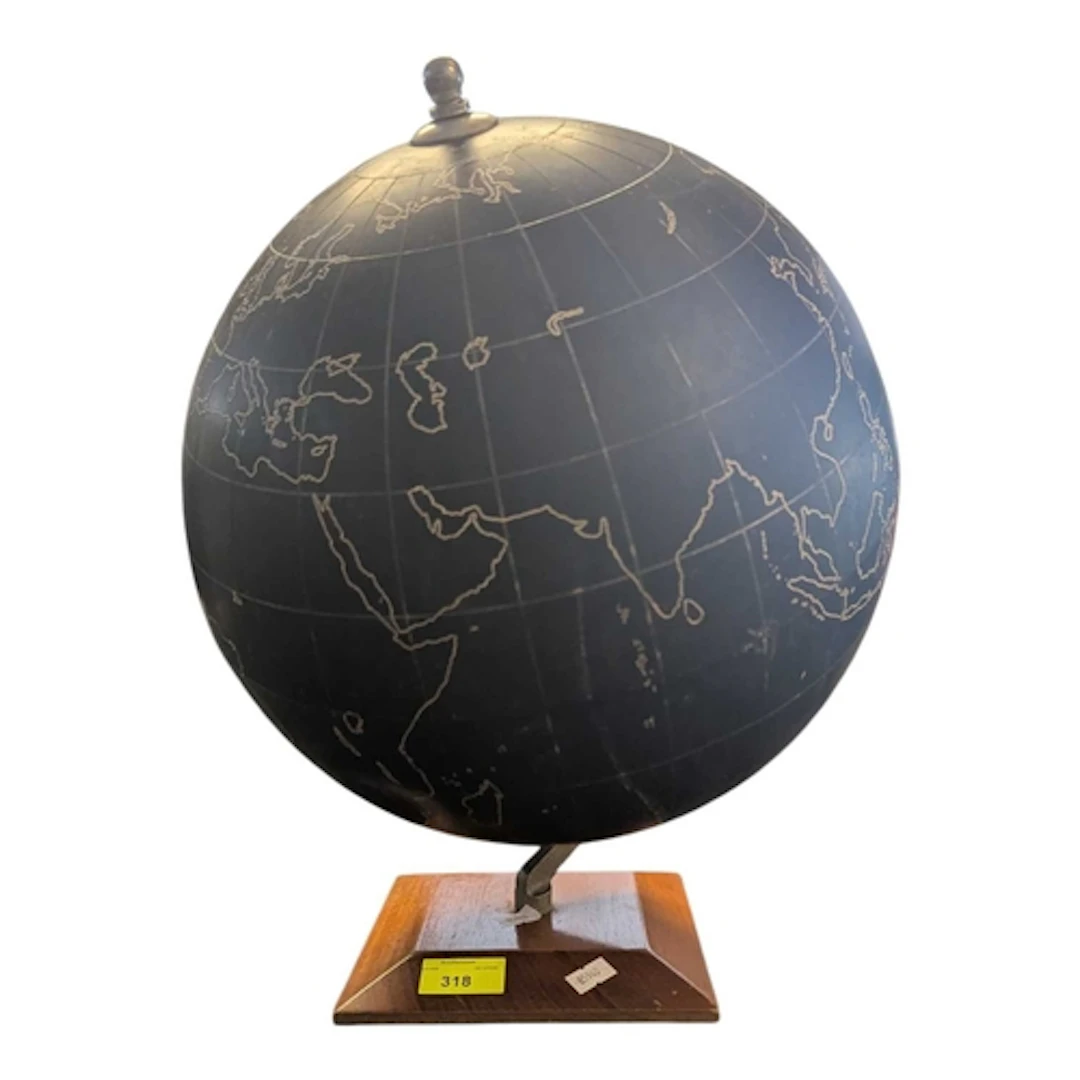 Cartography - an early 20th century Philips' 12inch slate su...