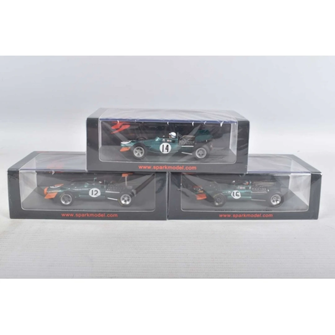THREE BOXED SEALED MINIMAX SPARK MODEL VEHICLES, to include ...