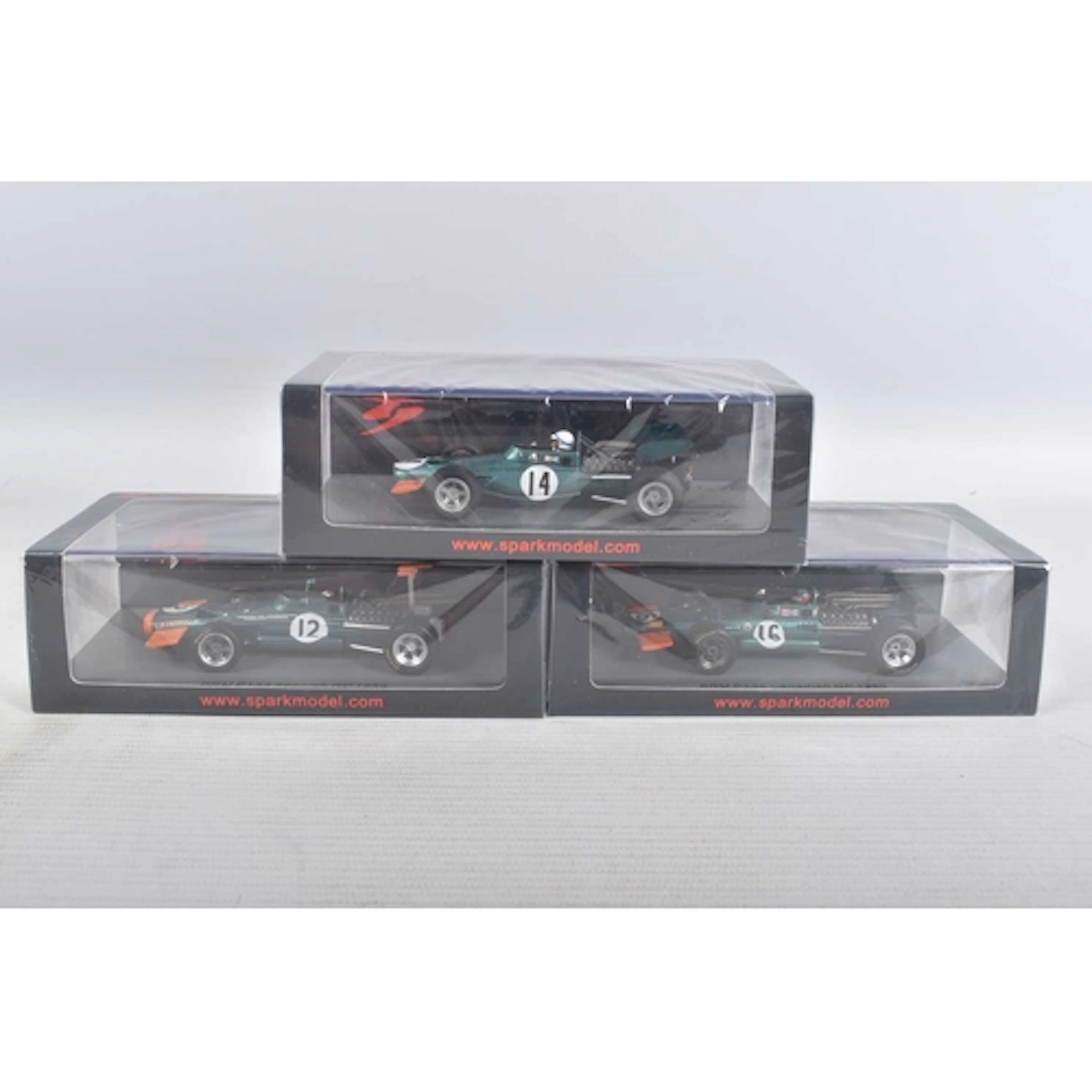 THREE BOXED SEALED MINIMAX SPARK MODEL VEHICLES, to include ...