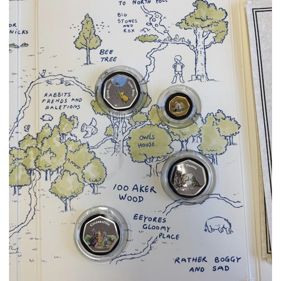 2018 Winnie the Pooh 'Collect a Classic' set of 7 by The Bra...