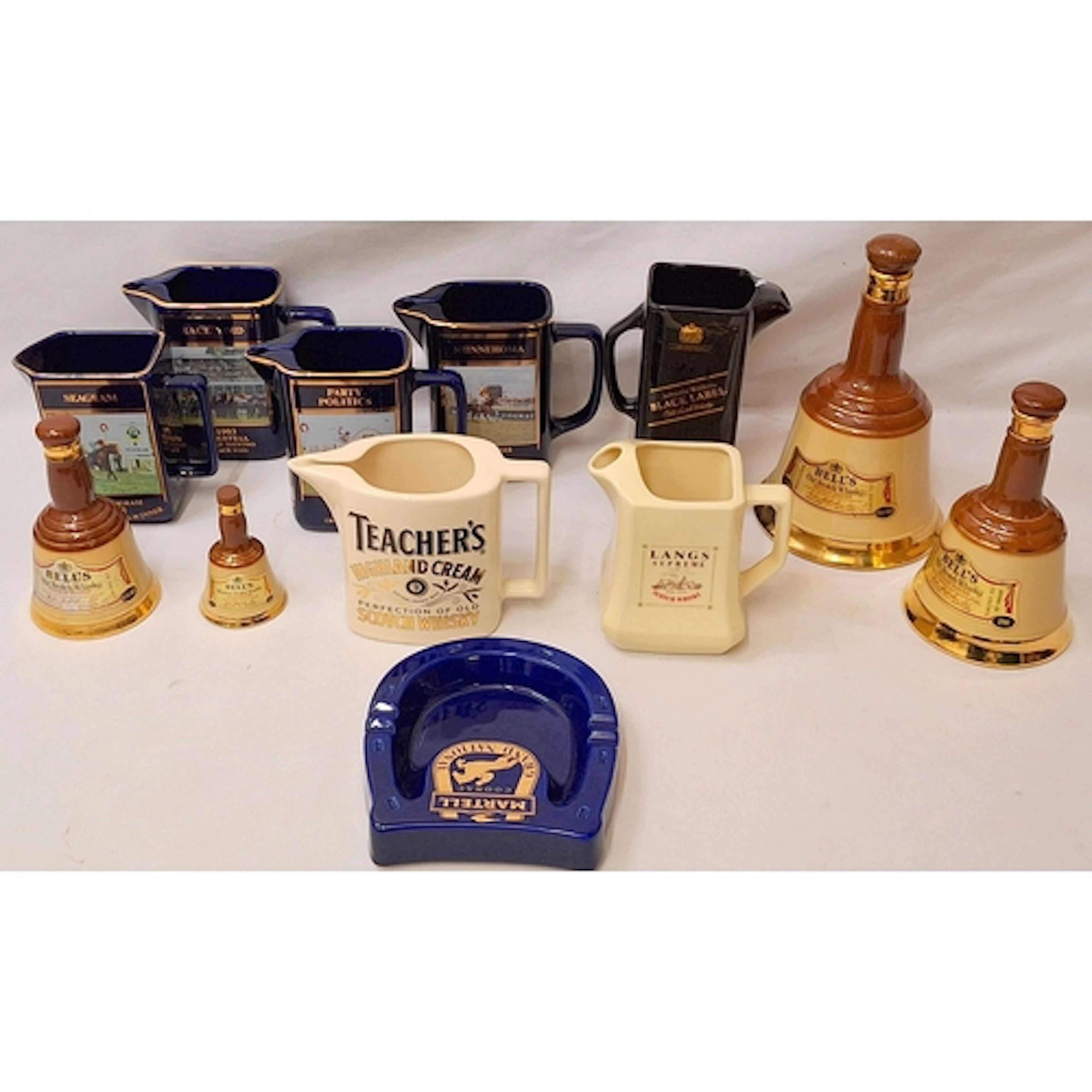 Breweriana incl. 1994 Martell Grand National blue jugs x 4, ...