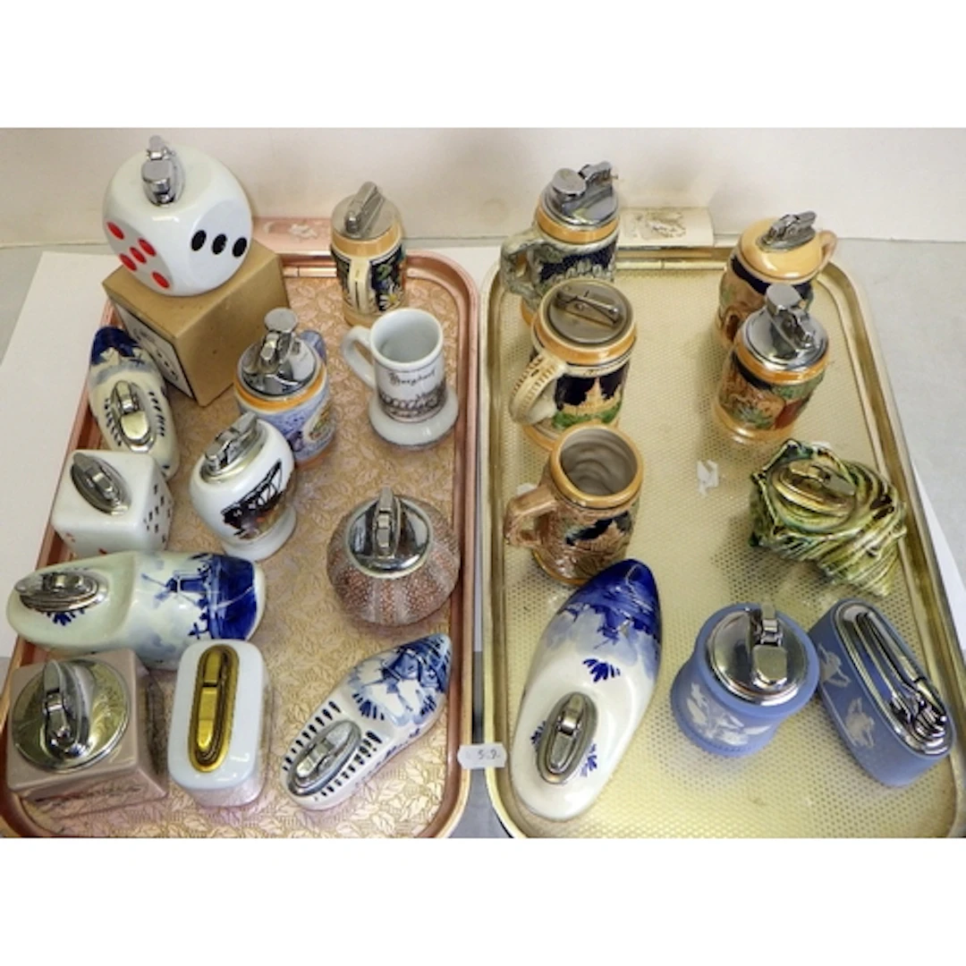 A group of misc table lighters (2)