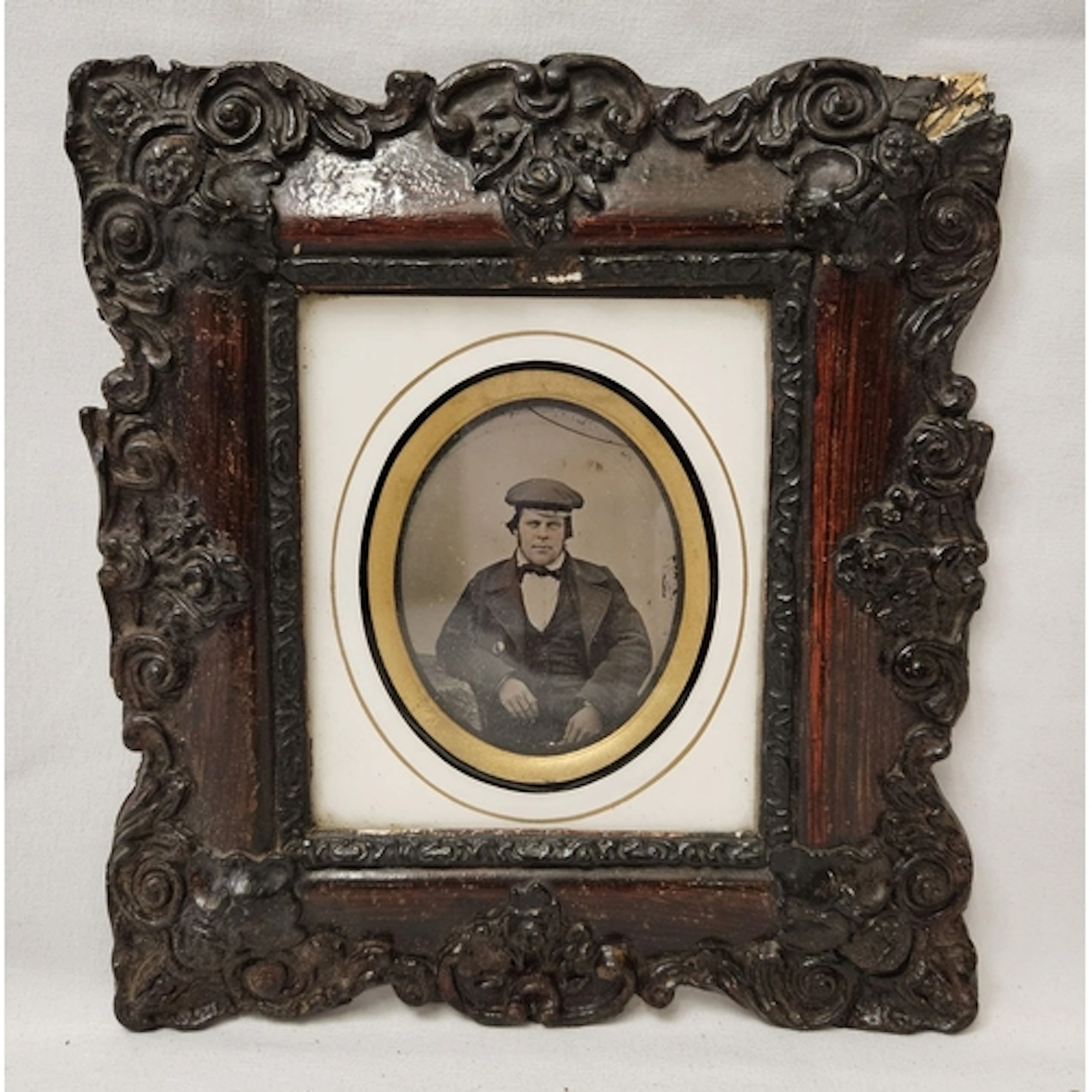F/g Photographic Print portrait of man, approx. 18cm W x 20c...