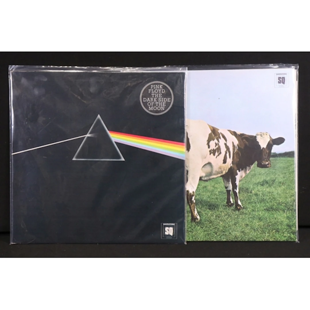 Vinyl - 2 Quadrophonic pressing Pink Floyd LPs to include Th...