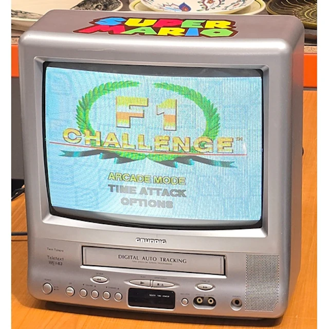 Vintage Grundig TVR3820 14" TV/VHS player. Ideal for retro g...