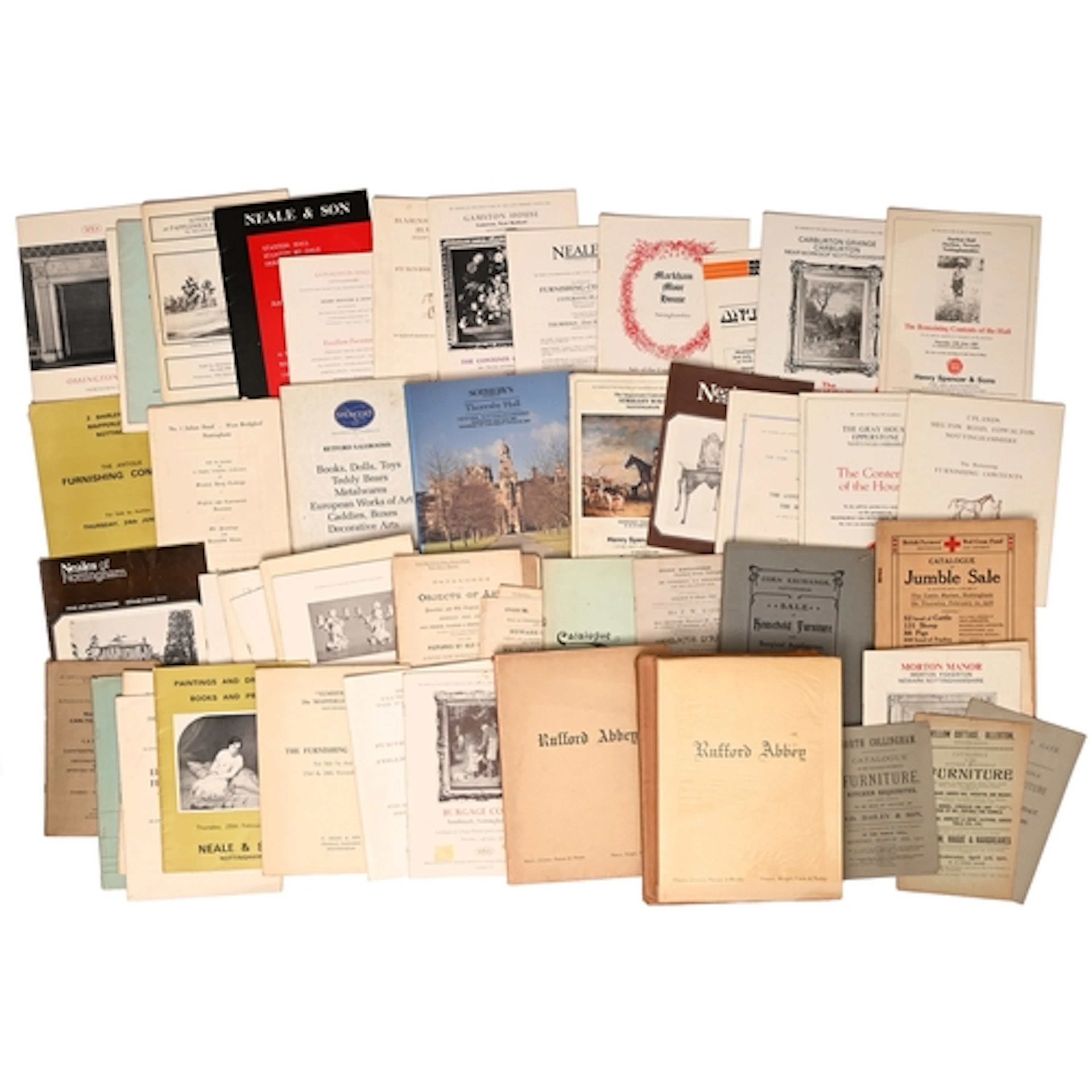 Auction Catalogues, Nottinghamshire. A collection of approx....
