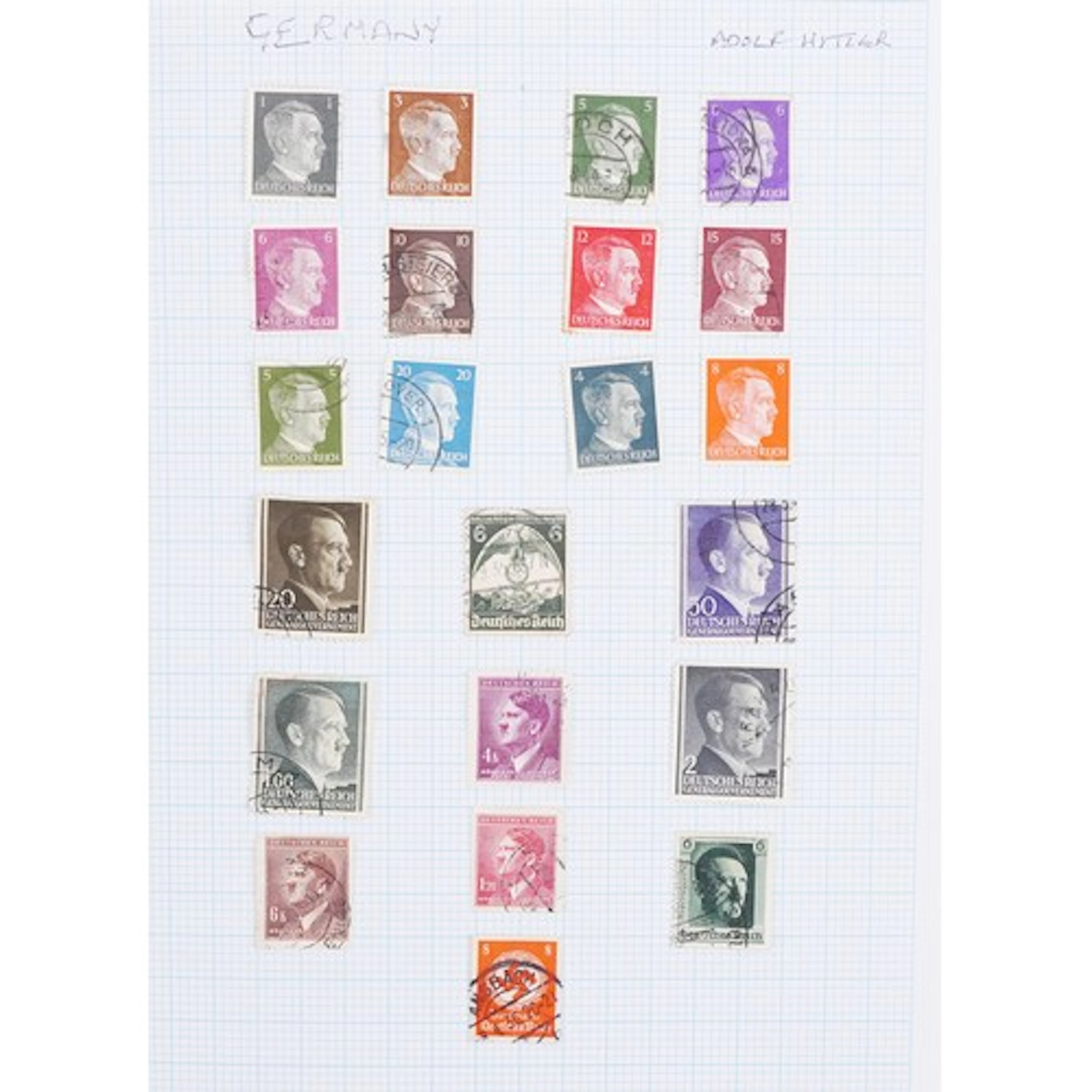 19th century and later world stamps including Belgium, Frenc...