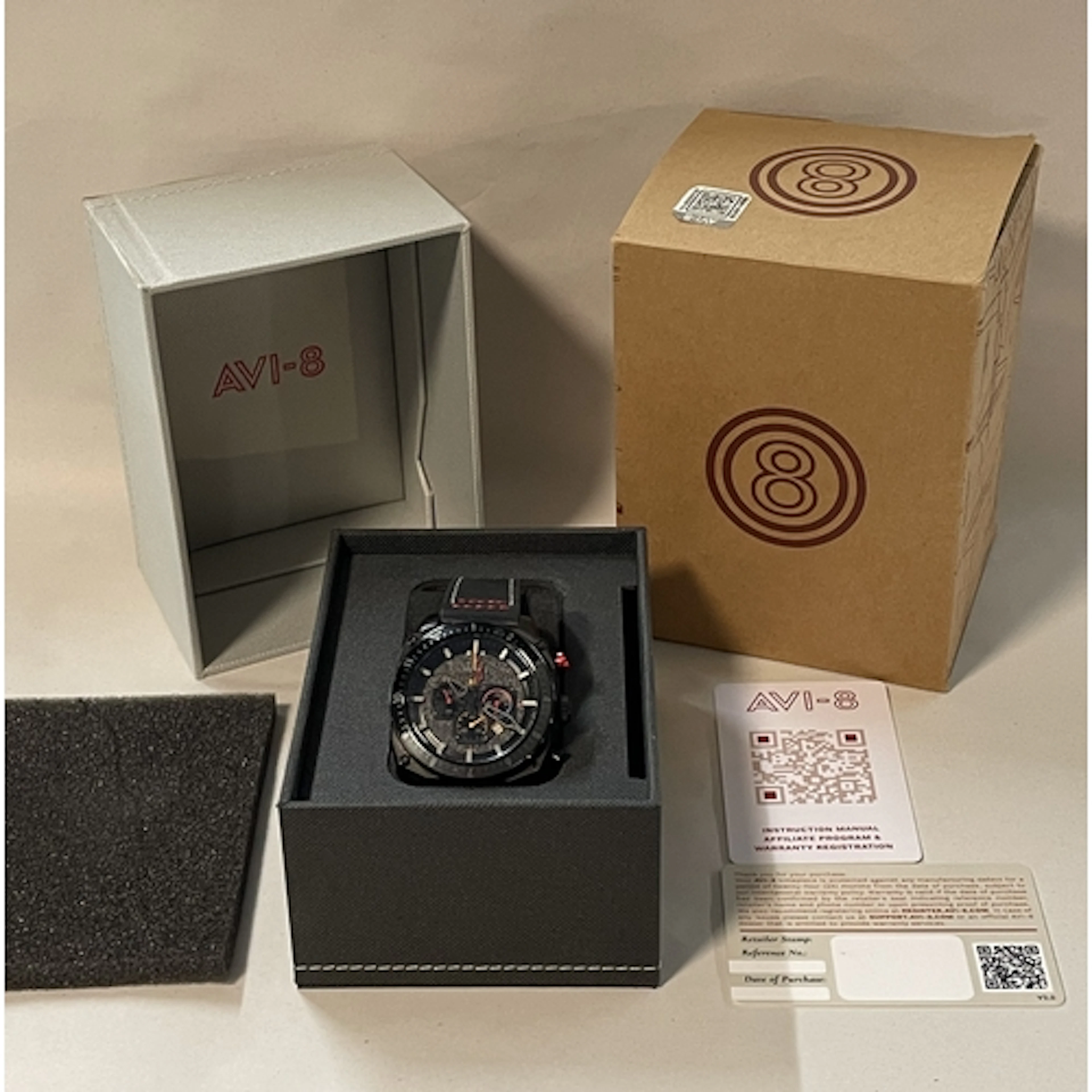 AVI-8 Hawker Hunter gents quartz chronograph wristwatch, wit...